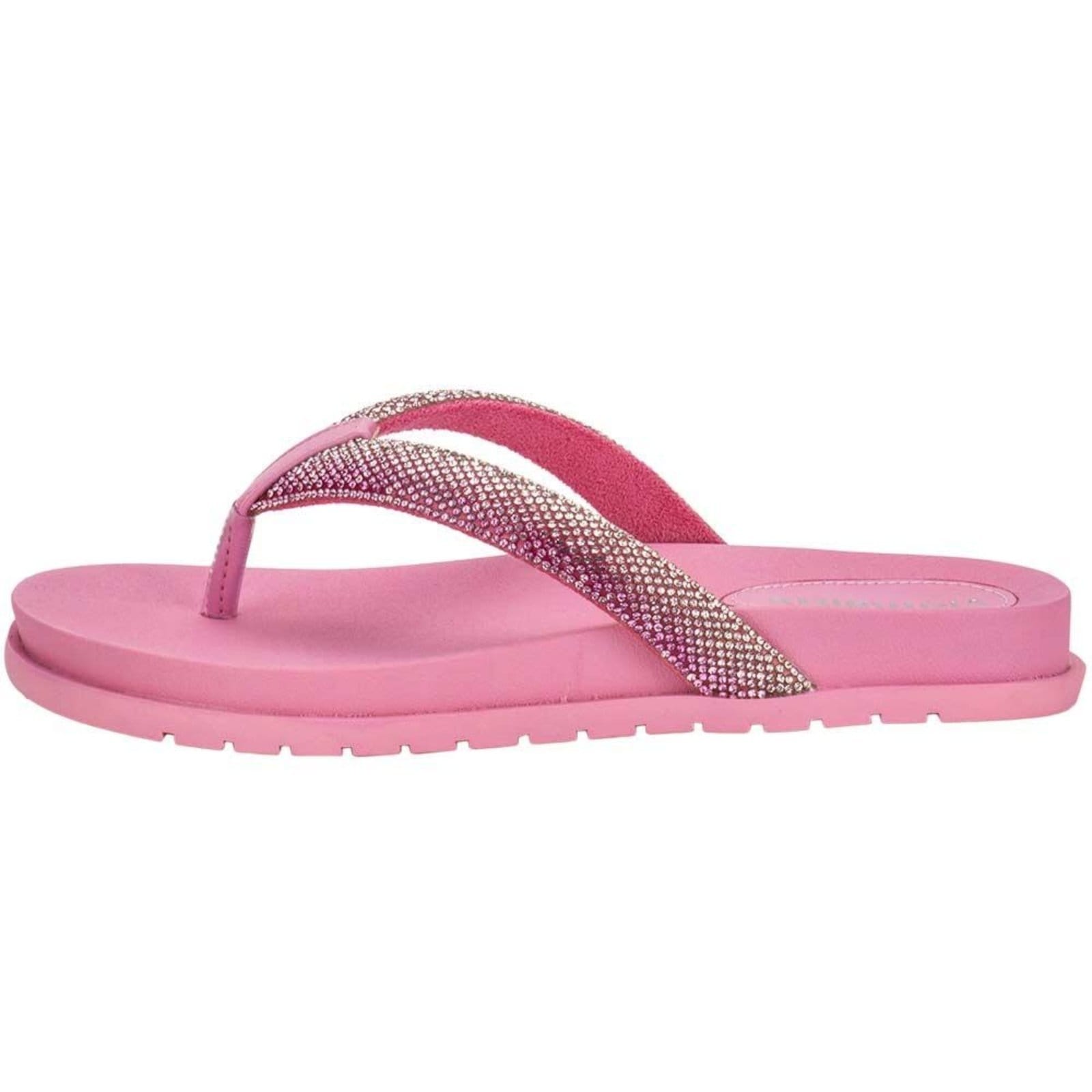 Vista 2 Tamanco Feminino Flat Via Marte 174014 5834014 VIA MARTE pink
