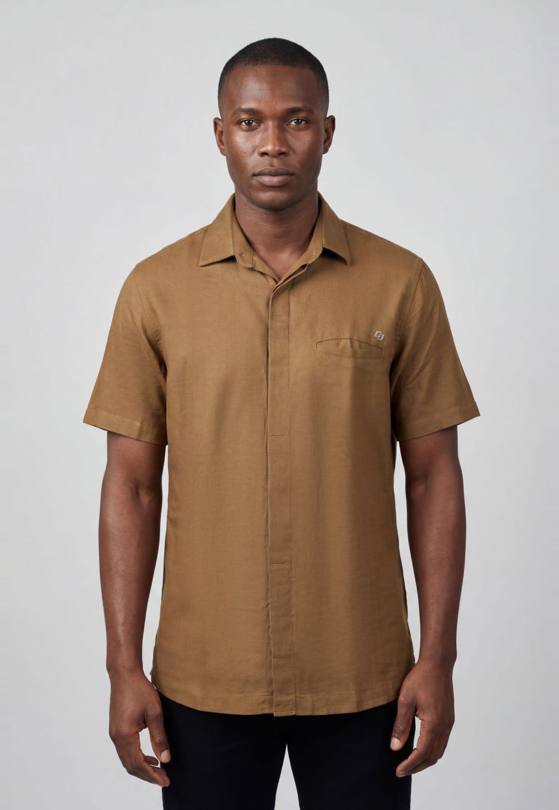 Camisa Masculina Colcci Bolso Gola Clássica