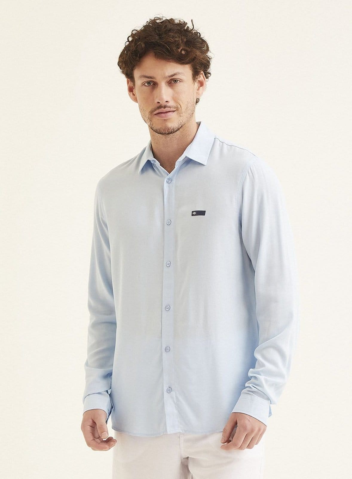 Camisa Masculina Manga Longa Casual Triton Skey