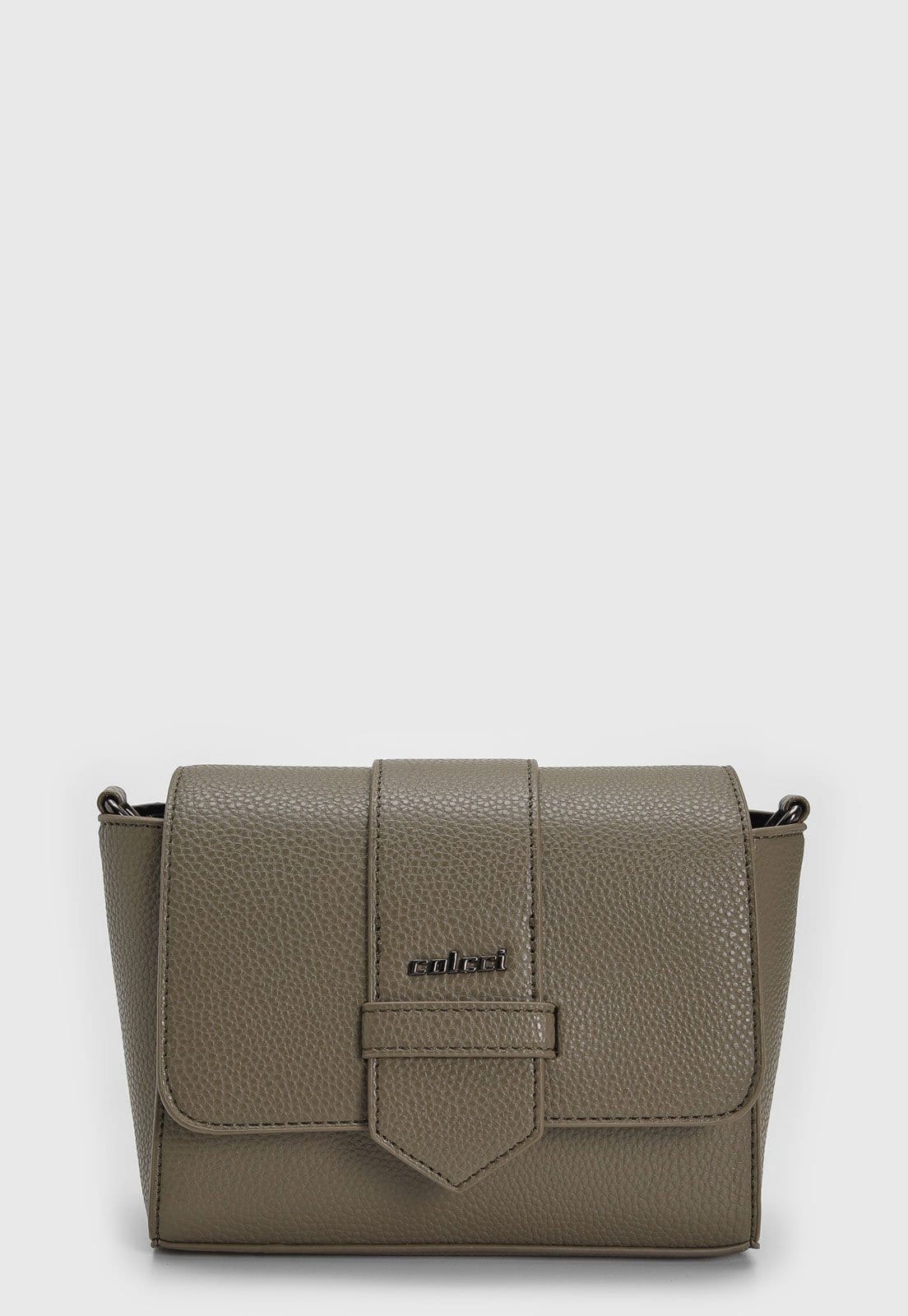 Vista 2 Bolsa Tiracolo Feminina Colcci Alça Ajustável Colcci verde