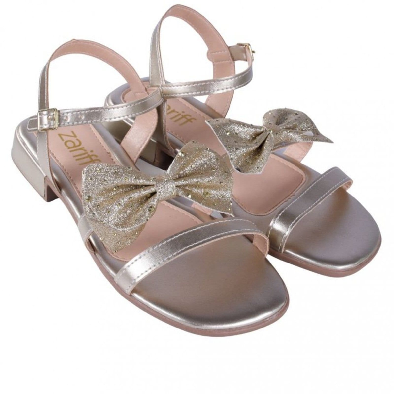 Vista 2 Infantil - Sandália Zariff Menina 309-08 Zariff Zariff dourado