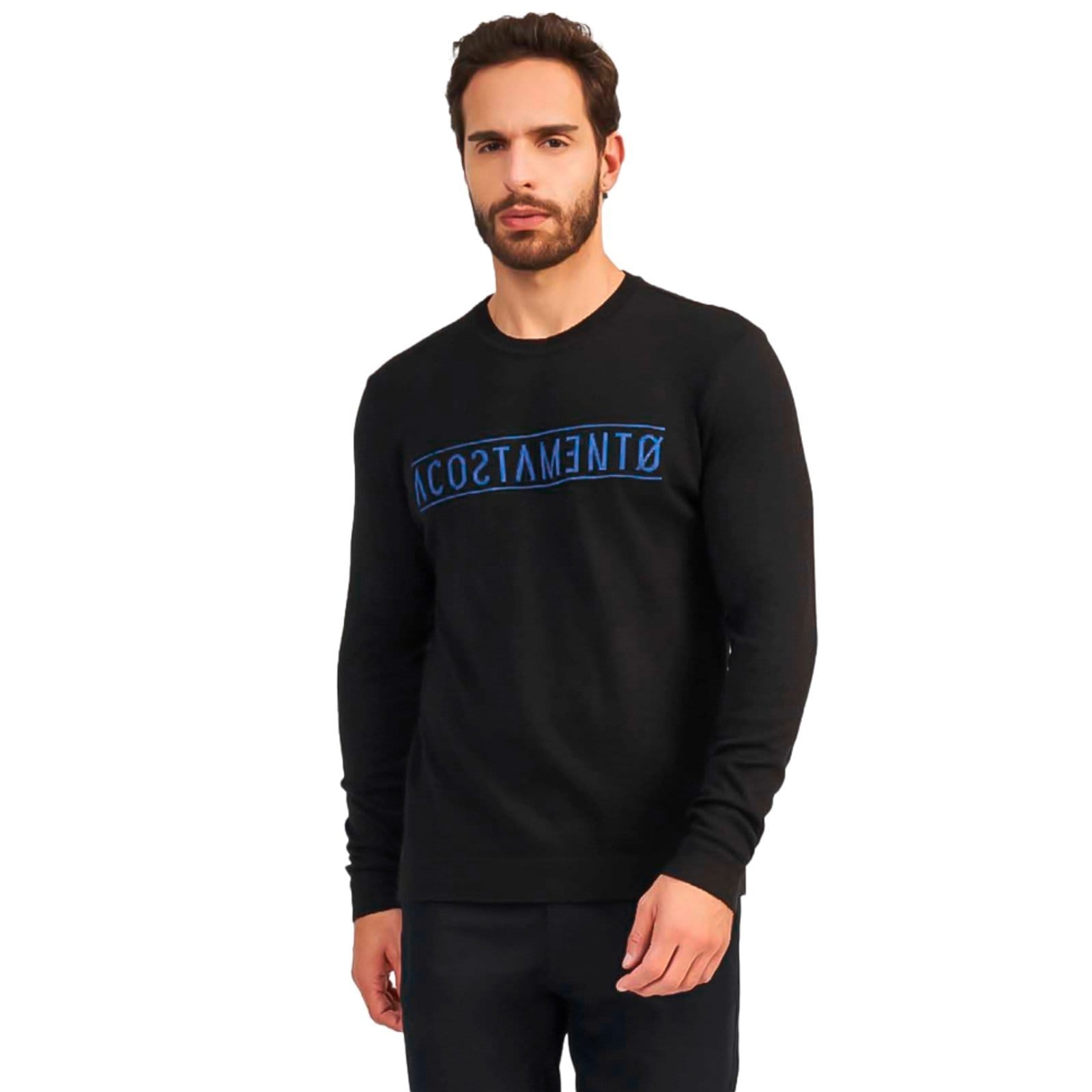 Suéter Acostamento Tricot Casual Ou24 Masculino