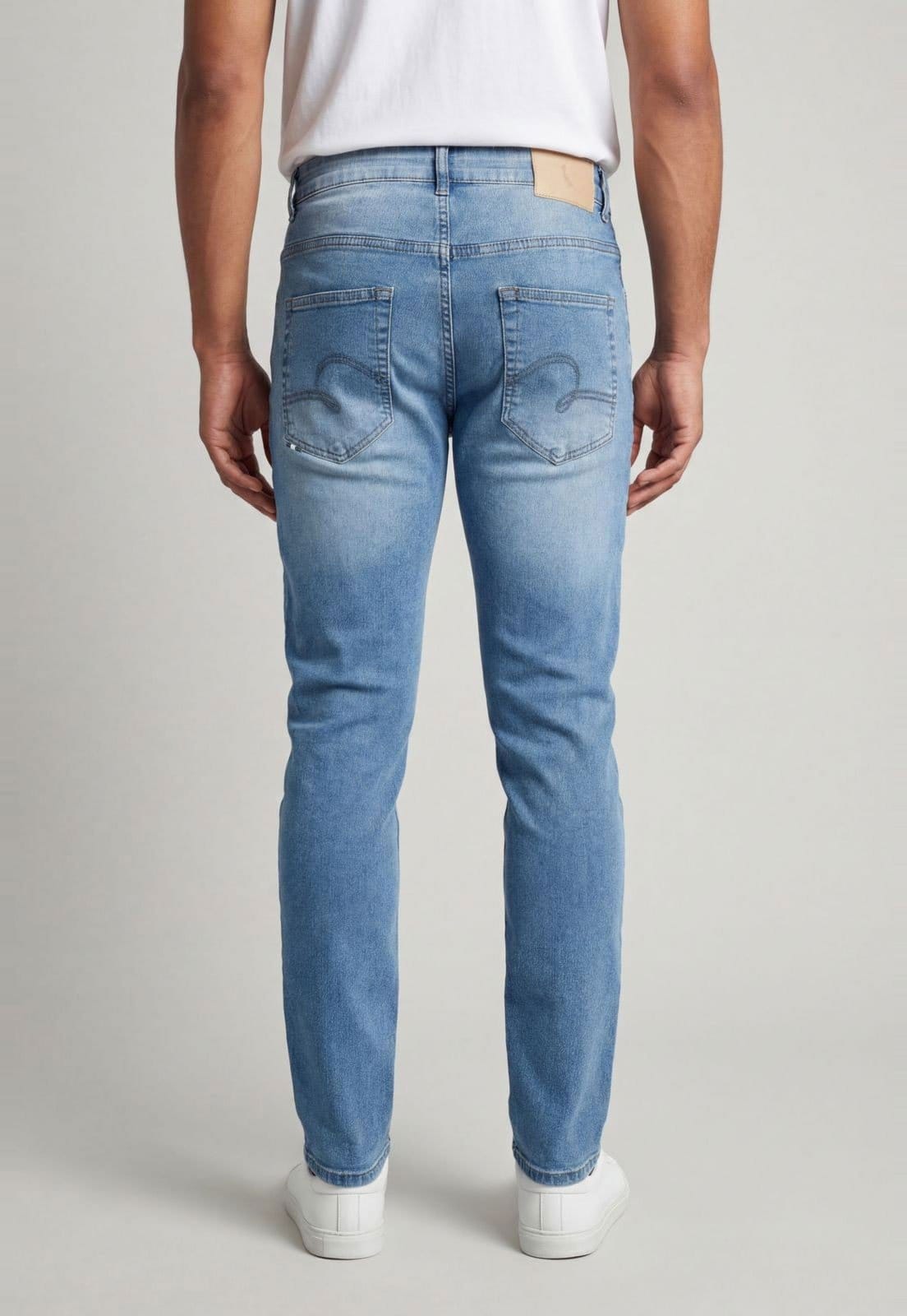 Vista 2 Calça Masculina Reserva Skinny Boscoli Reserva azul