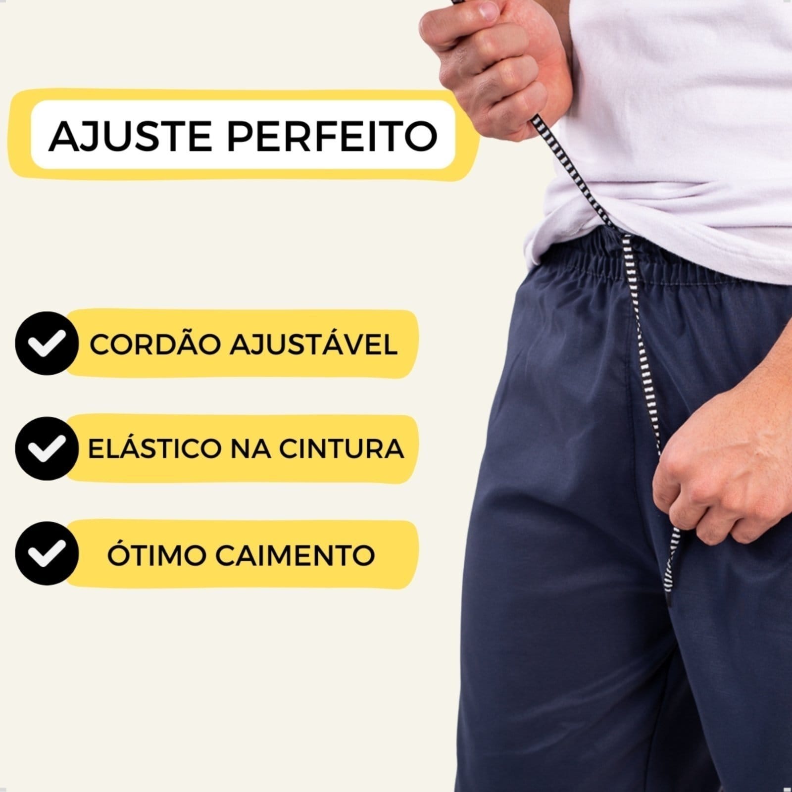 Vista 2 Kit 2 Bermuda Masculina Frent`s Short Cargo Tactel Casual Treino Esporte Frent's azul/azul marinho/multicolorido/preto