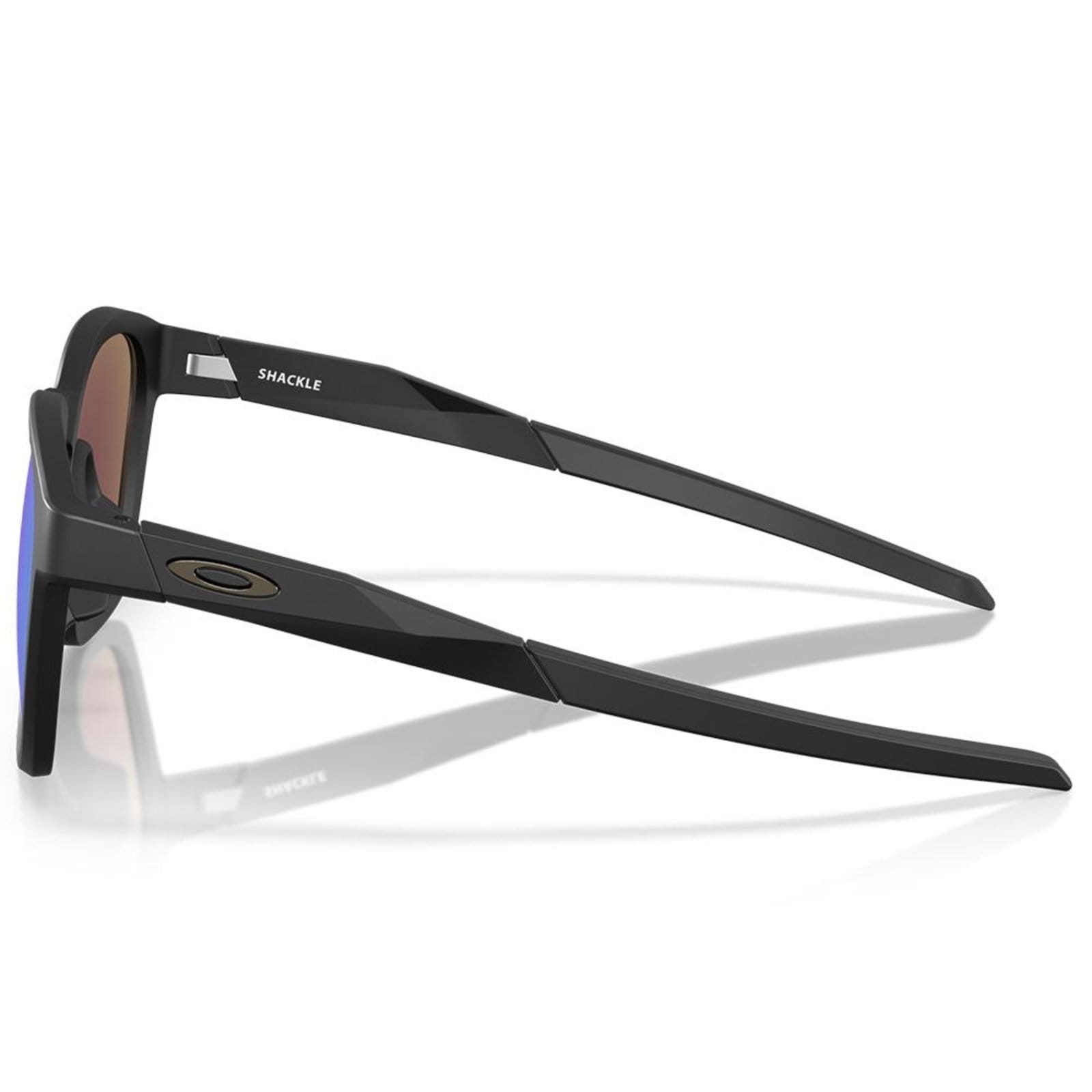 Vista 2 Óculos de Sol Oakley Shackle Matte Black Prizm Sapphire Oakley preto black