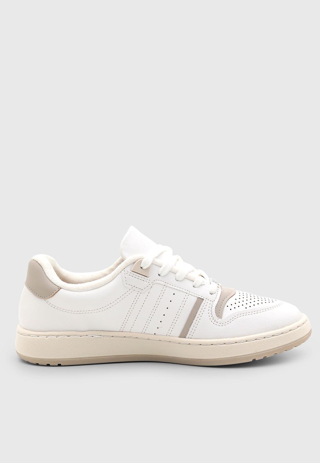 Vista 2 Tênis Feminino Vizzano Sola 3cm VIZZANO branco