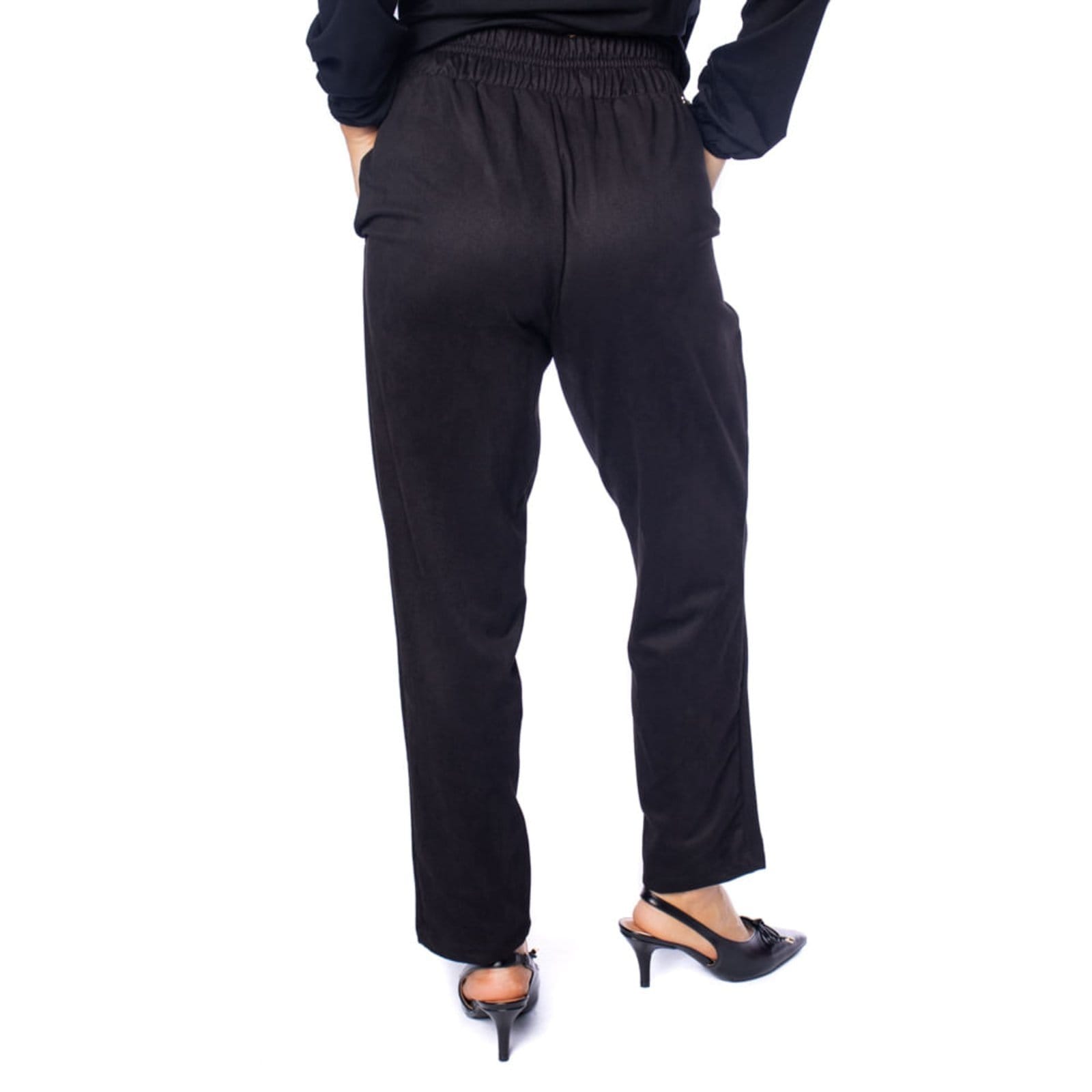 Vista 2 Calça Feminina Rovitex com Frisos Rovitex preto