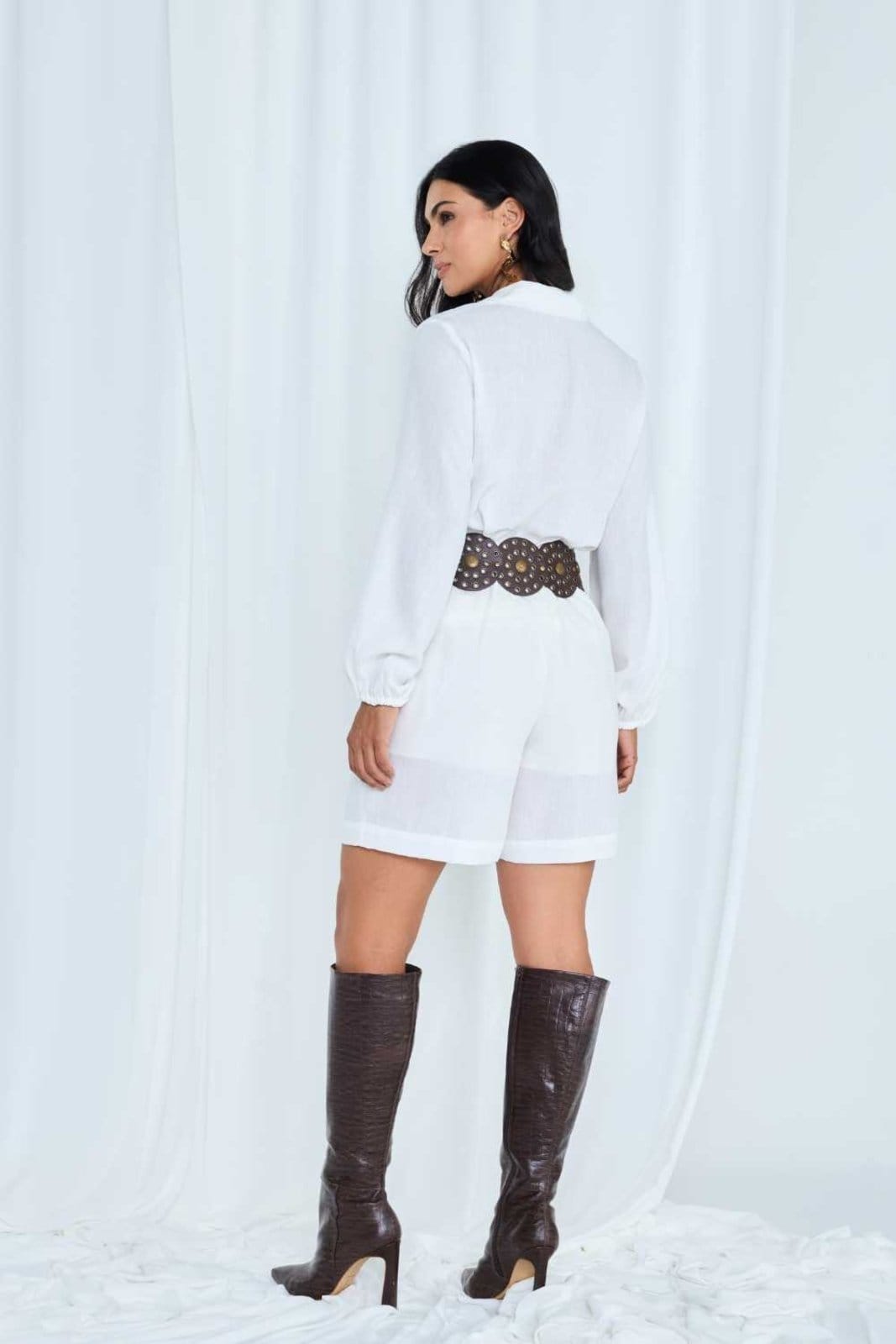 Camisa Vanibele áxi Off White - 2