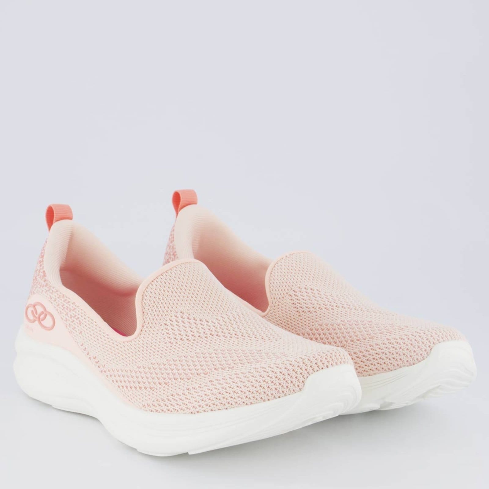 Vista 2 Tênis Olympikus Safira Feminino Claro OLYMPIKUS rosa