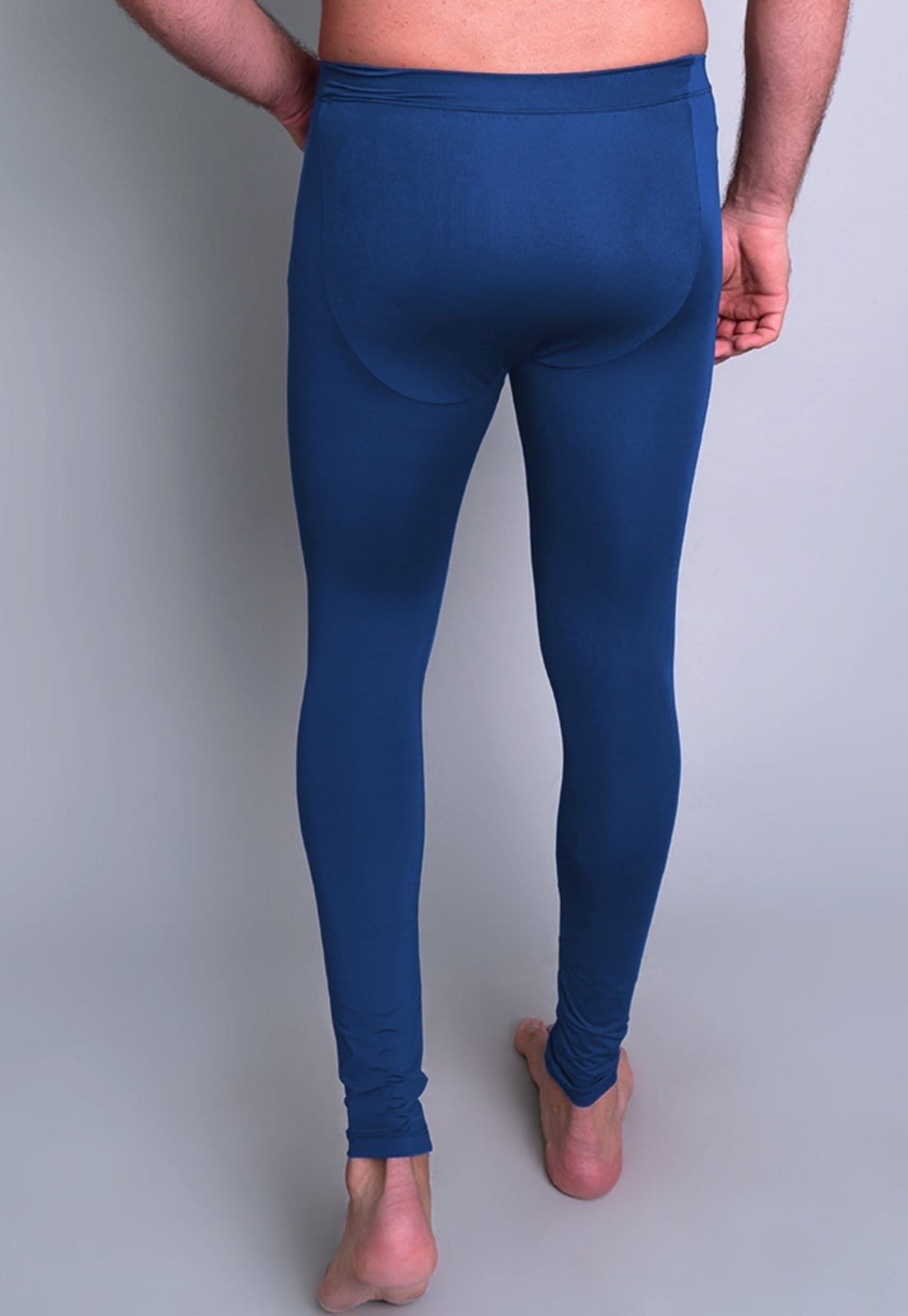 Vista 2 Calça Térmica Masculina MVB Modas Longa Segunda Pele Proteção Uv Azul Mvb Modas azul marinho