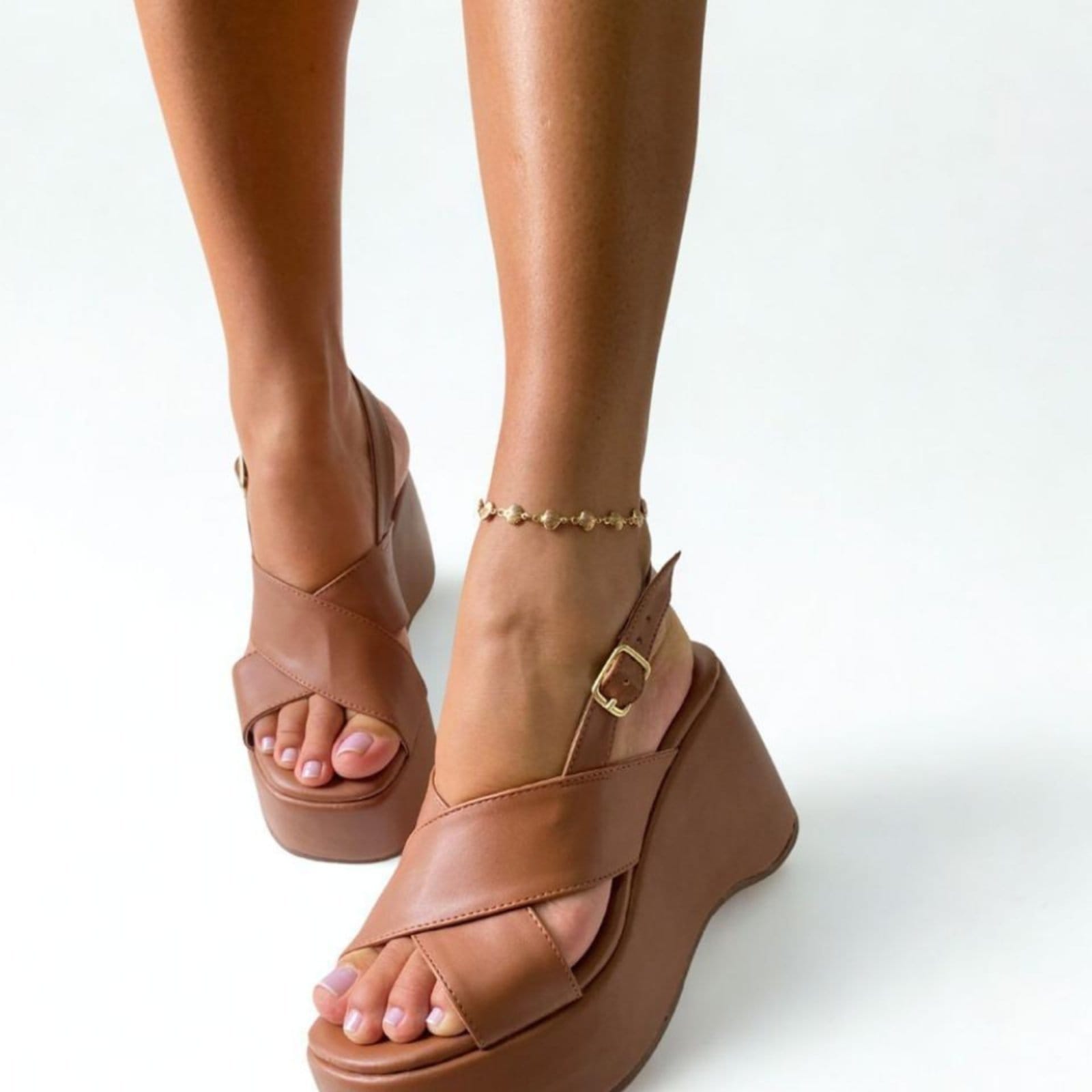 Sandália Delazari Plataforma