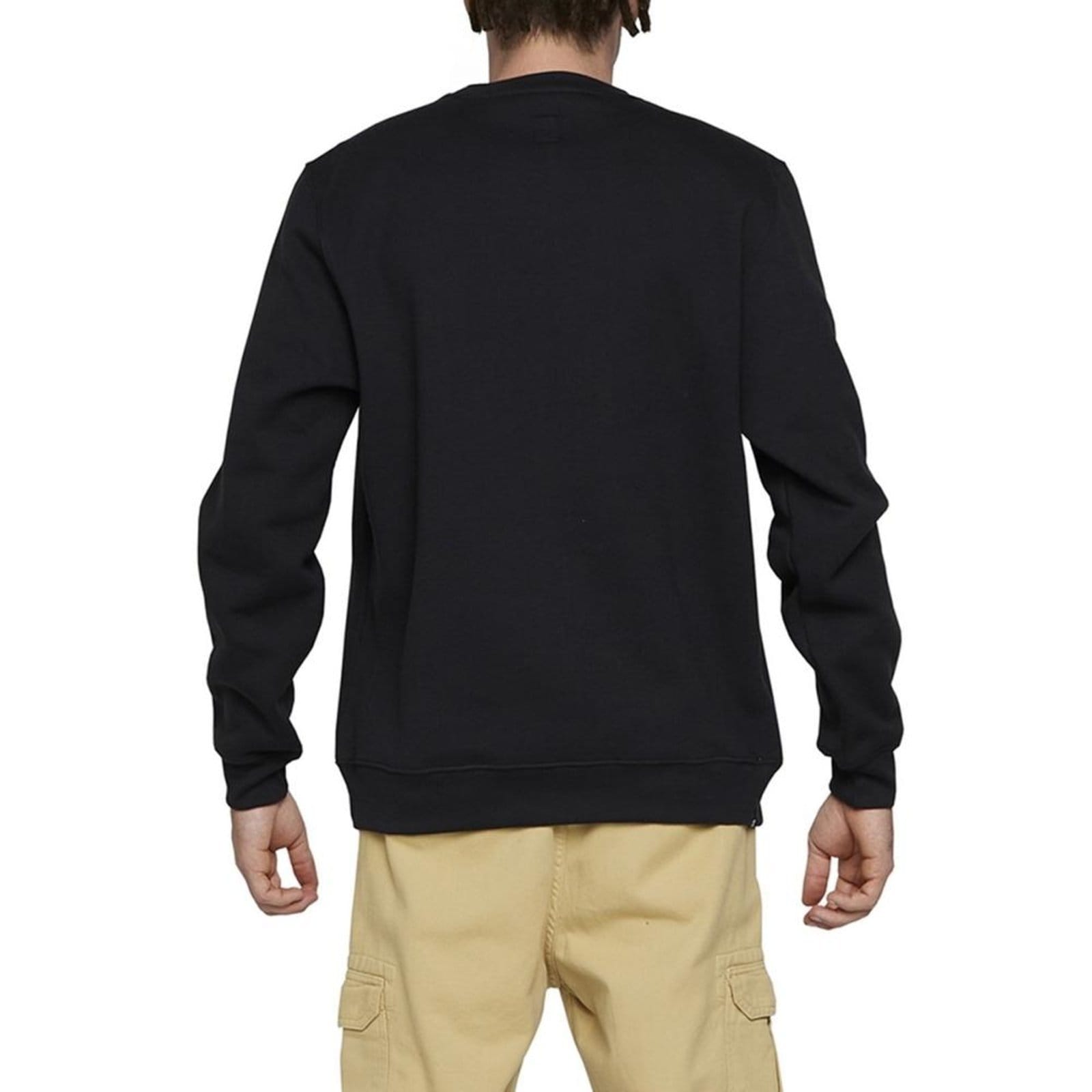 Vista 2 Moletom DC Shoes Careca DC Star Crew 280G WT24 DC Shoes preto