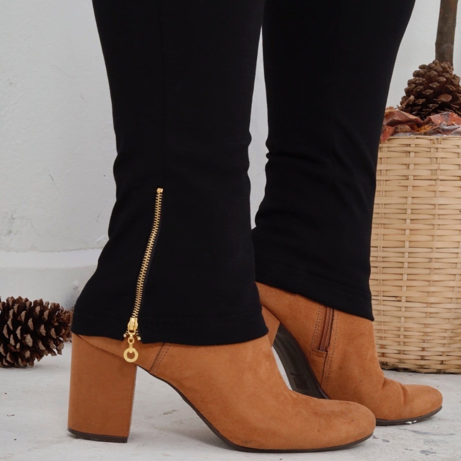 Vista 2 Calça Bandagem Montaria Plus Size Feminina Revanche Zâmbia Revanche preto