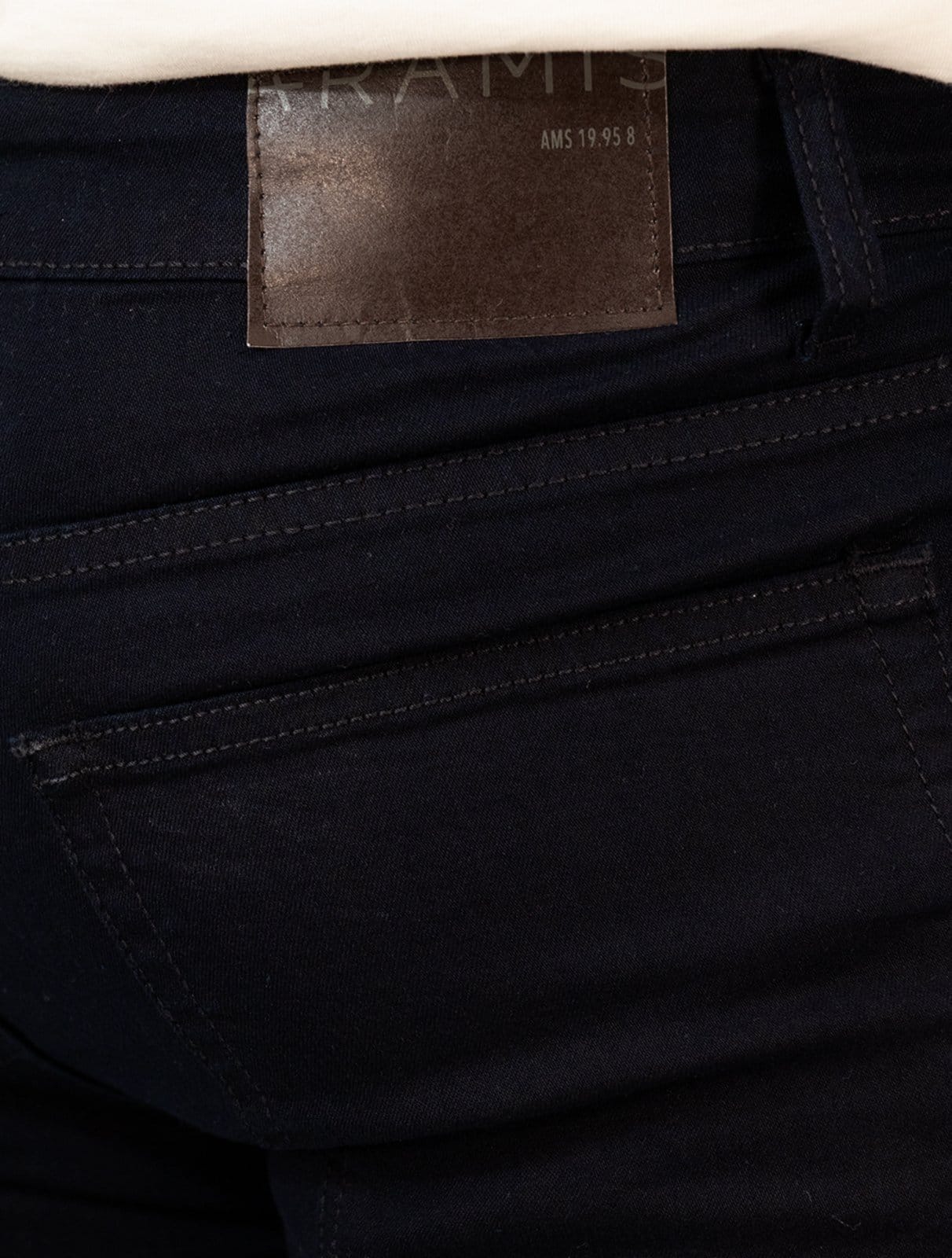 Vista 2 Calça Aramis Jeans Masculina Slim Stretch Dark Blue Azul Escuro Aramis azul marinho blue