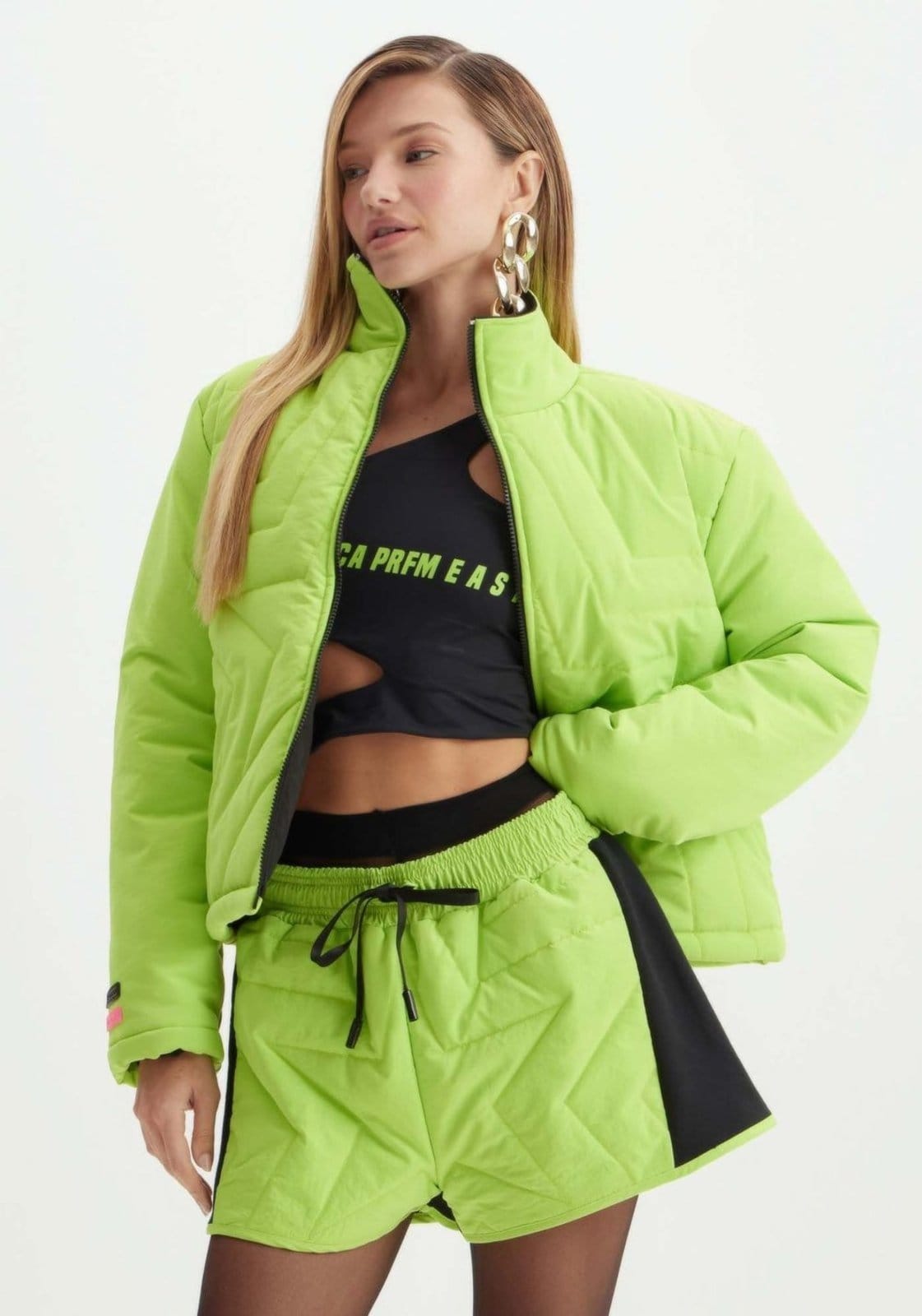 Short Boxer Cintura Alta