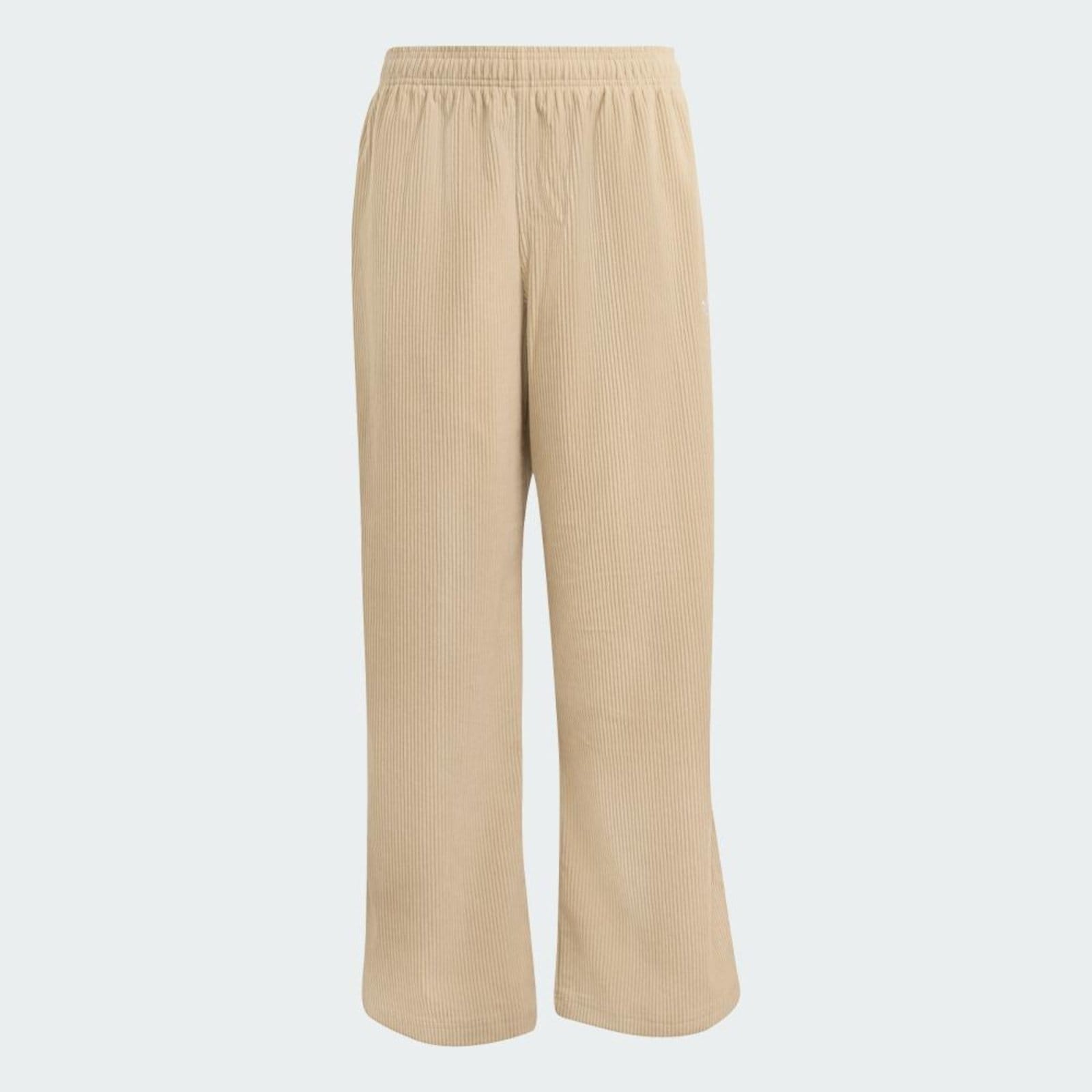 Vista 2 Infantil - CALÇA ESPORTIVA OVERSIZED CORDUROY SST adidas Originals Adidas bege