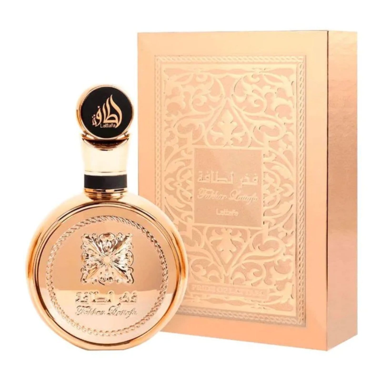 Vista 2 Lattafa Fakhar Gold Extrait Perfume Feminino Eau de Parfum 100 ml Lattafa incolor gold