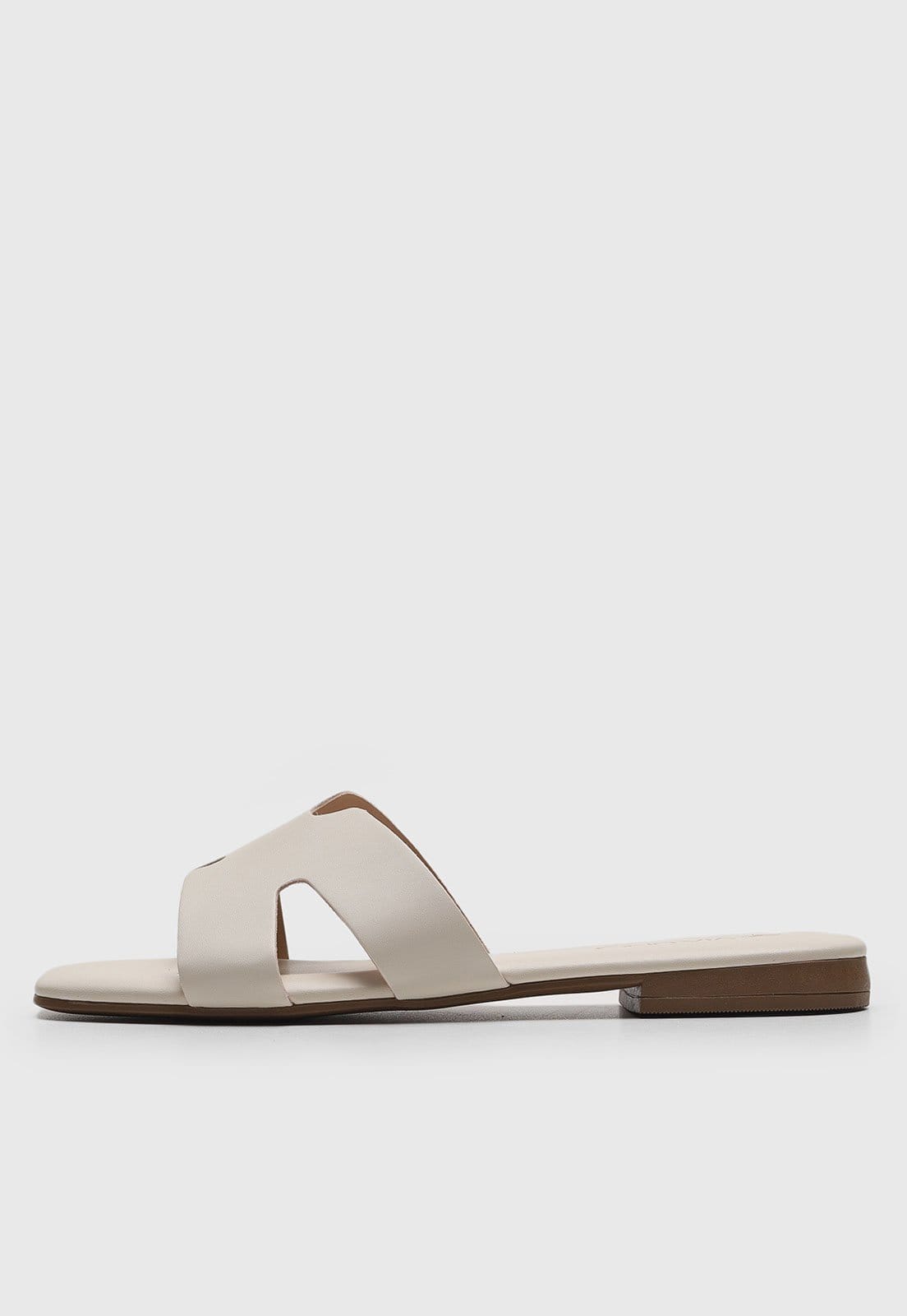 Rasteirinha Via Uno Lisa Branca