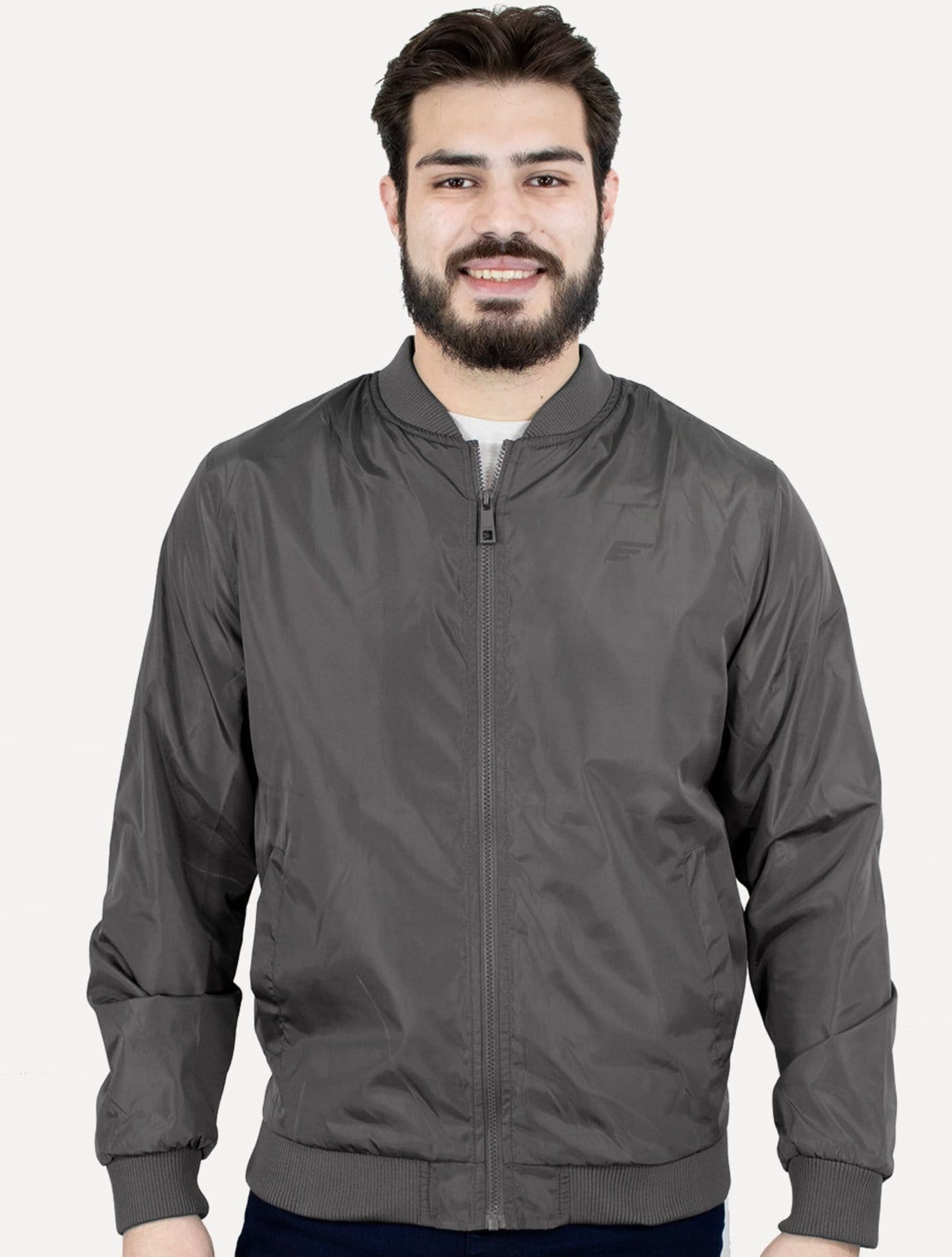 Jaqueta Ellus Masculina Nylon Light Bomber Pocket