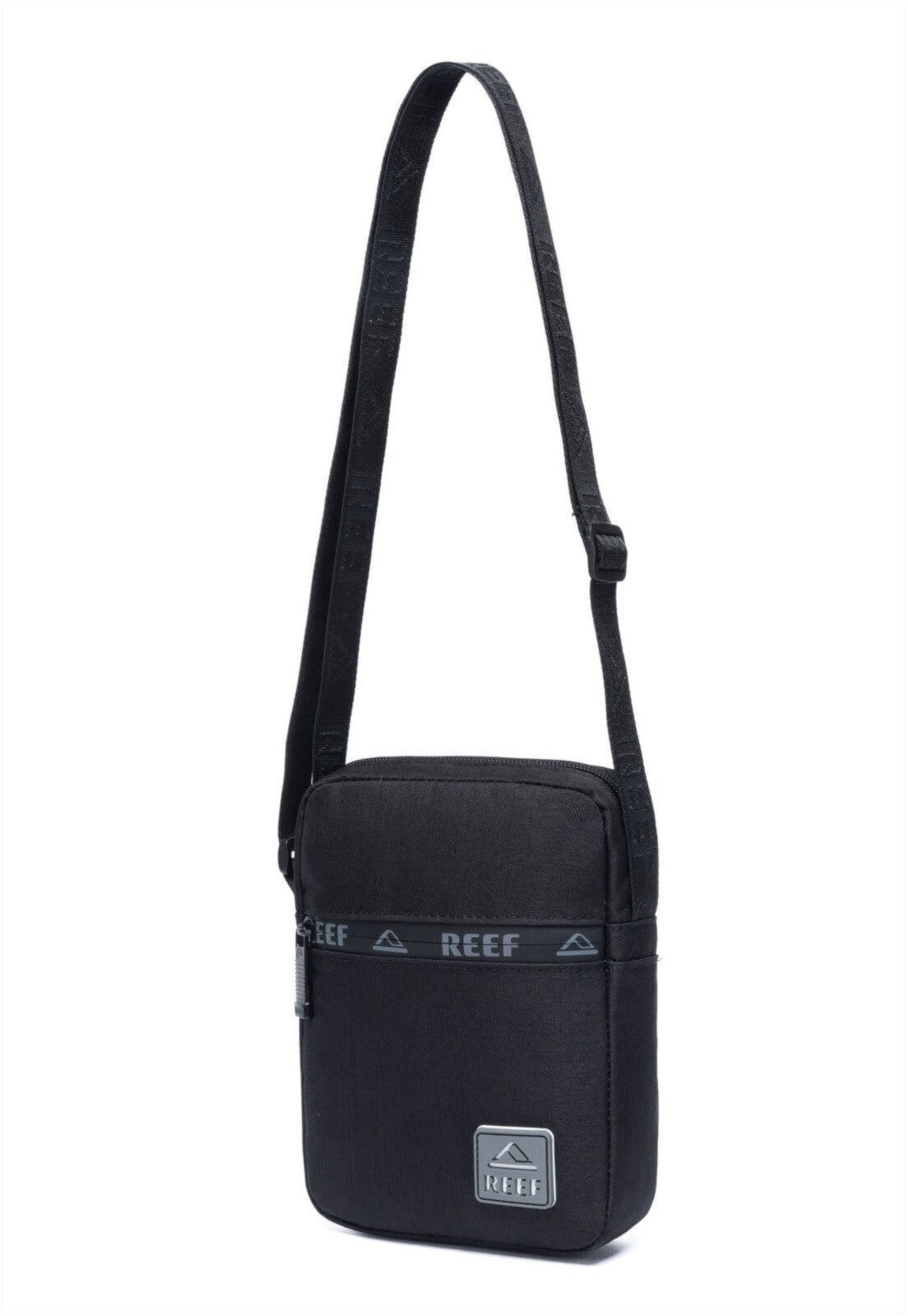 Vista 2 Shoulder Bag Masculina Reef Reforçada Mini Bolsa Reef preto
