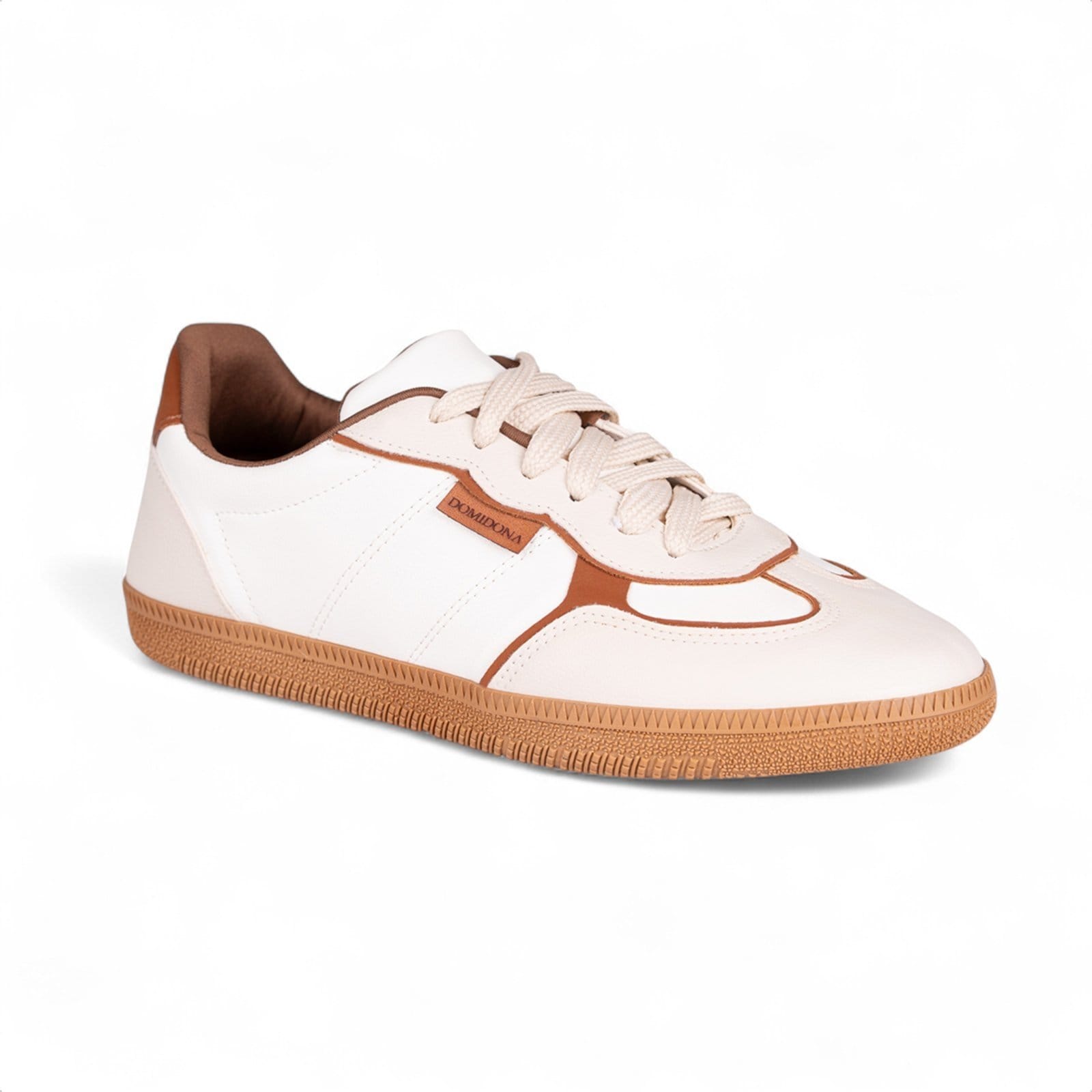 Tênis Feminino Domidona Off White Estilo Streetwear Cano Baixo Casual Verão