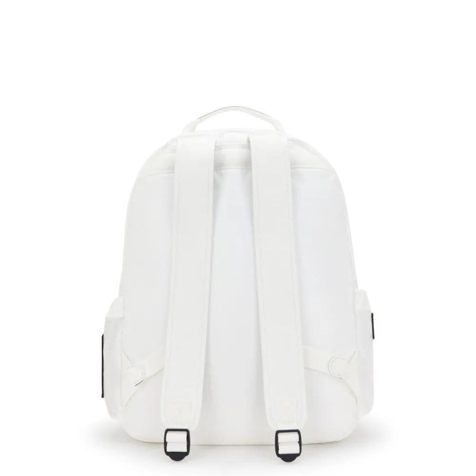 Vista 2 Mochila Kipling Seoul Alabaster Patch Estampado Kipling branco