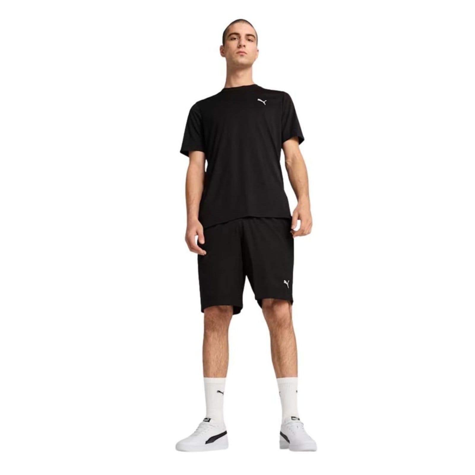 Vista 2 Short Masculino Longo Puma Essentials Puma preto