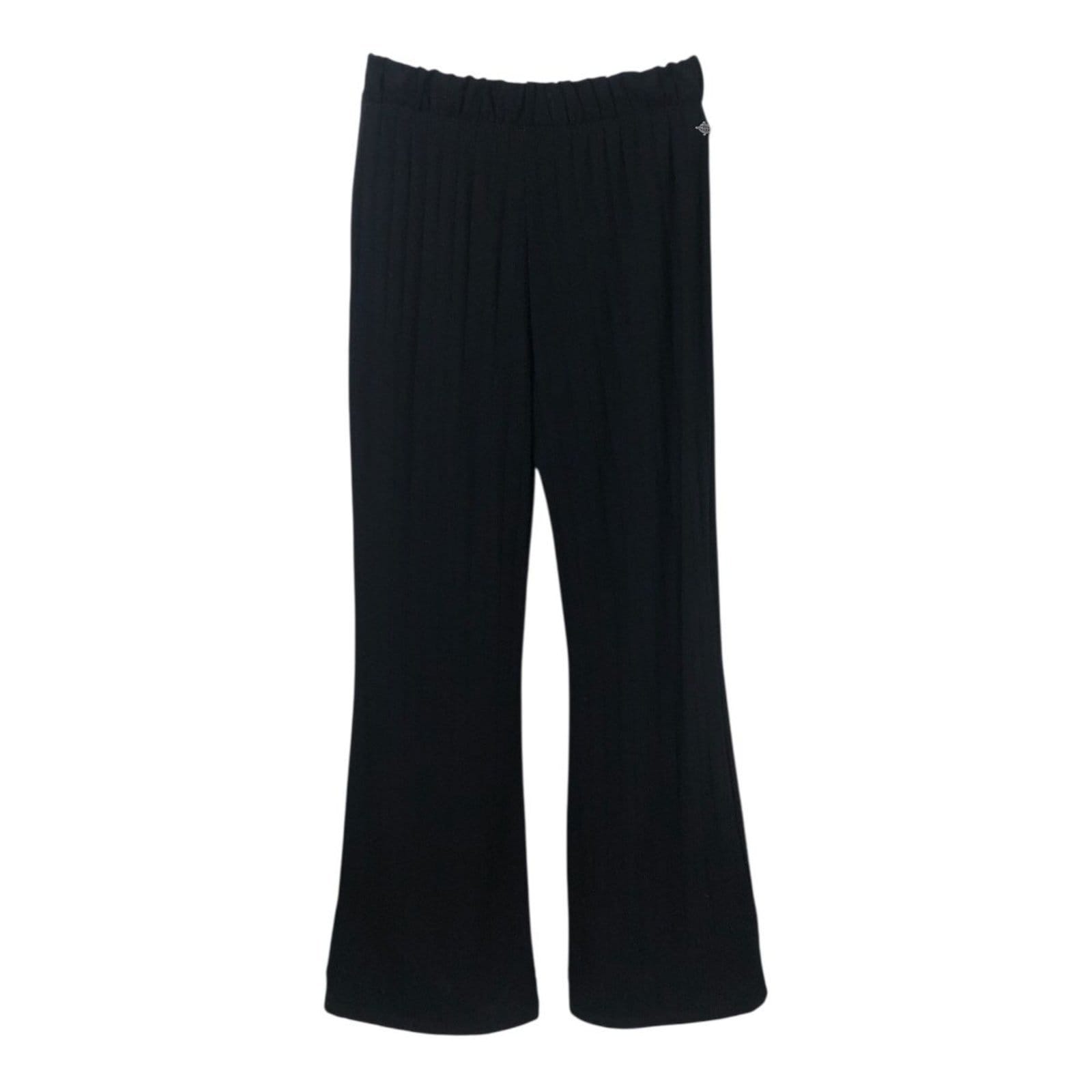 Vista 2 Calça Flare Canelada Cós Elástico Triton Triton preto