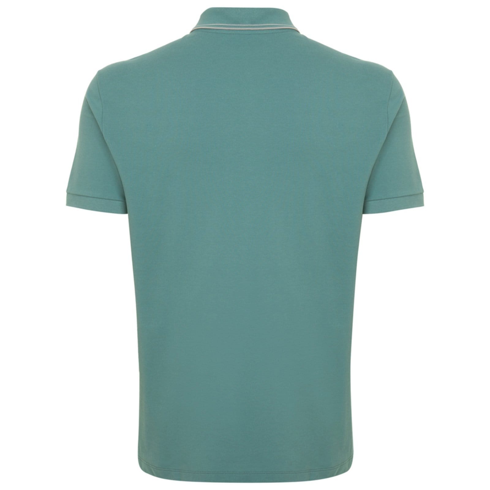 Vista 2 Camisa Polo Individual Basic Slim Pr26 Claro Masculino Individual verde