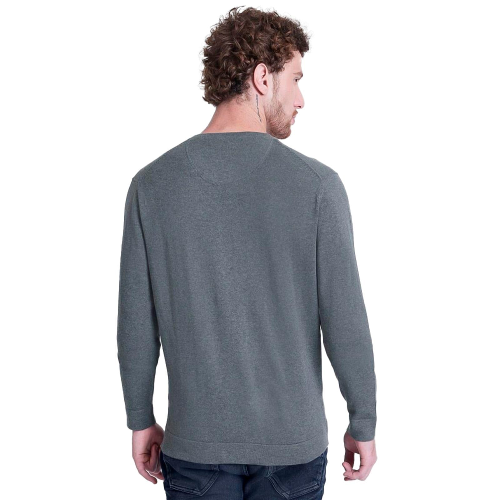 Suéter Tricot Aramis Gola V IN24 Mescla Masculino - 2