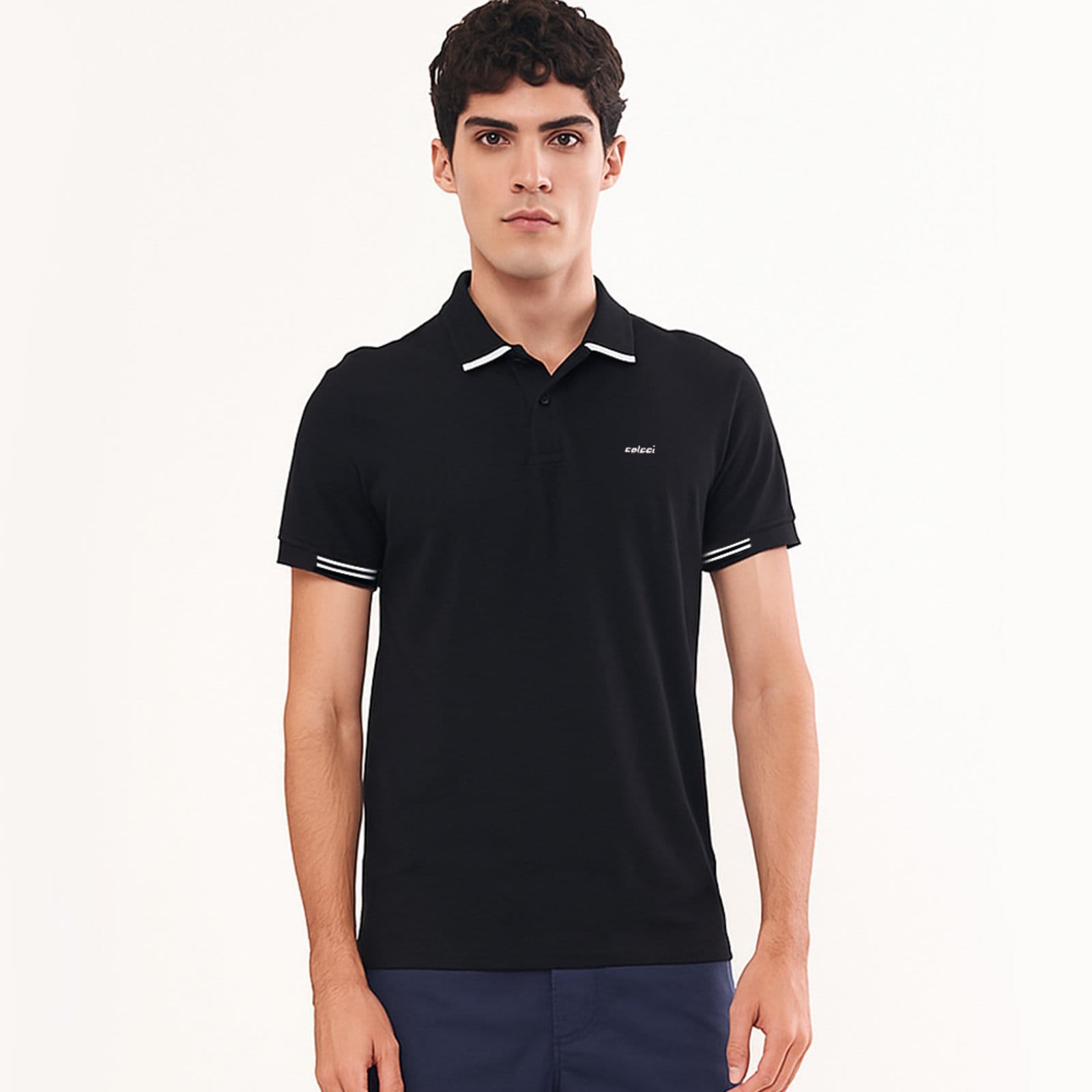 Camisa Polo Colcci Minimalist Pr26 Masculino