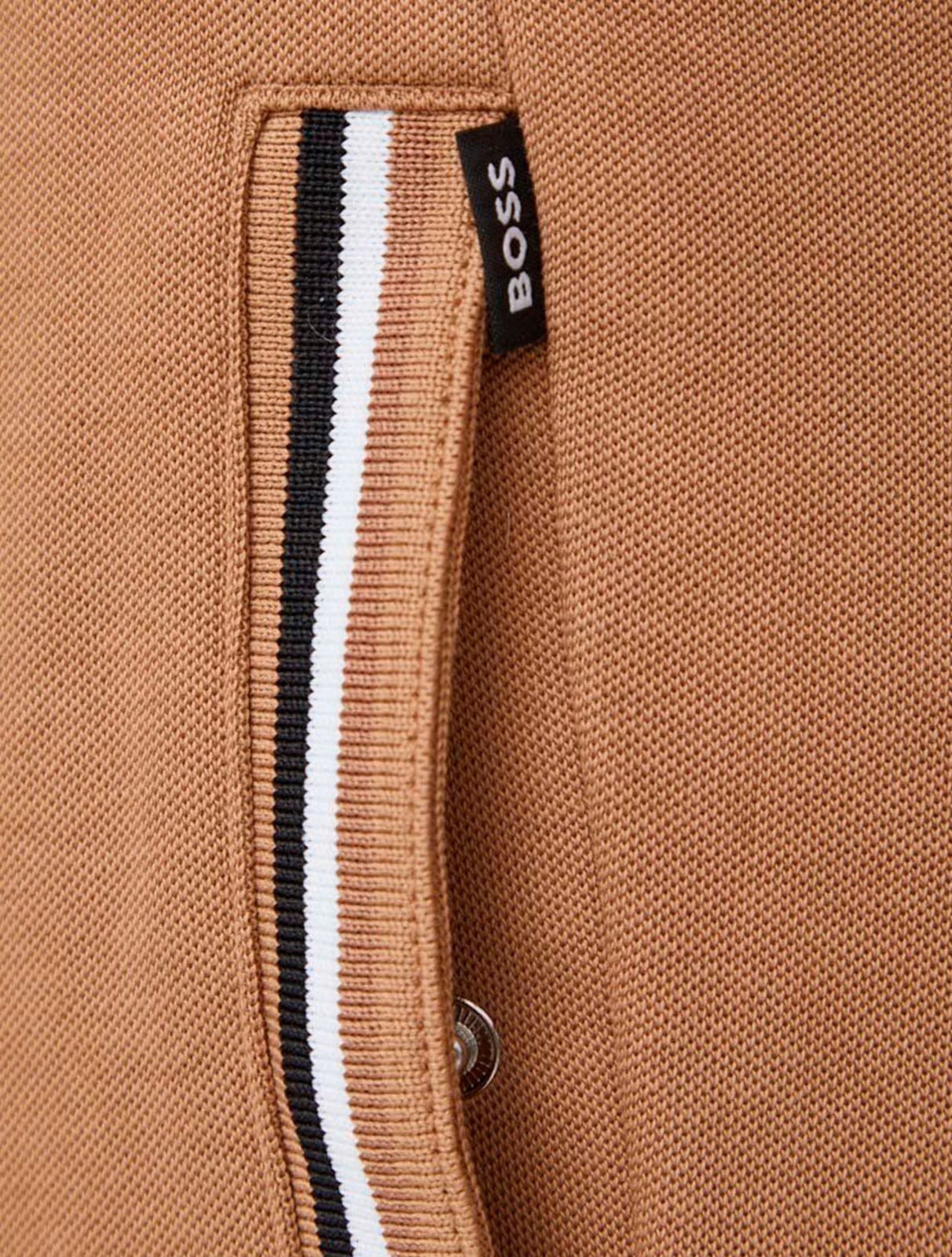 Vista 2 Calça Hugo Boss Regular Malha Lamont 66 Hugo Boss bege