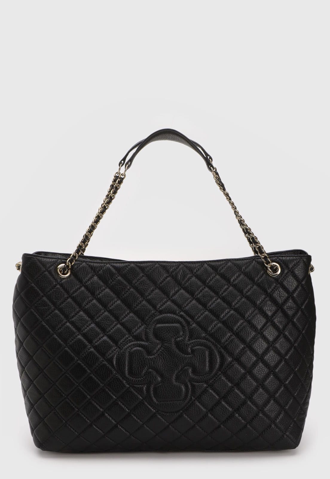 Vista 2 Bolsa Feminina Capodarte Tote Matelassê Preta Capodarte preto