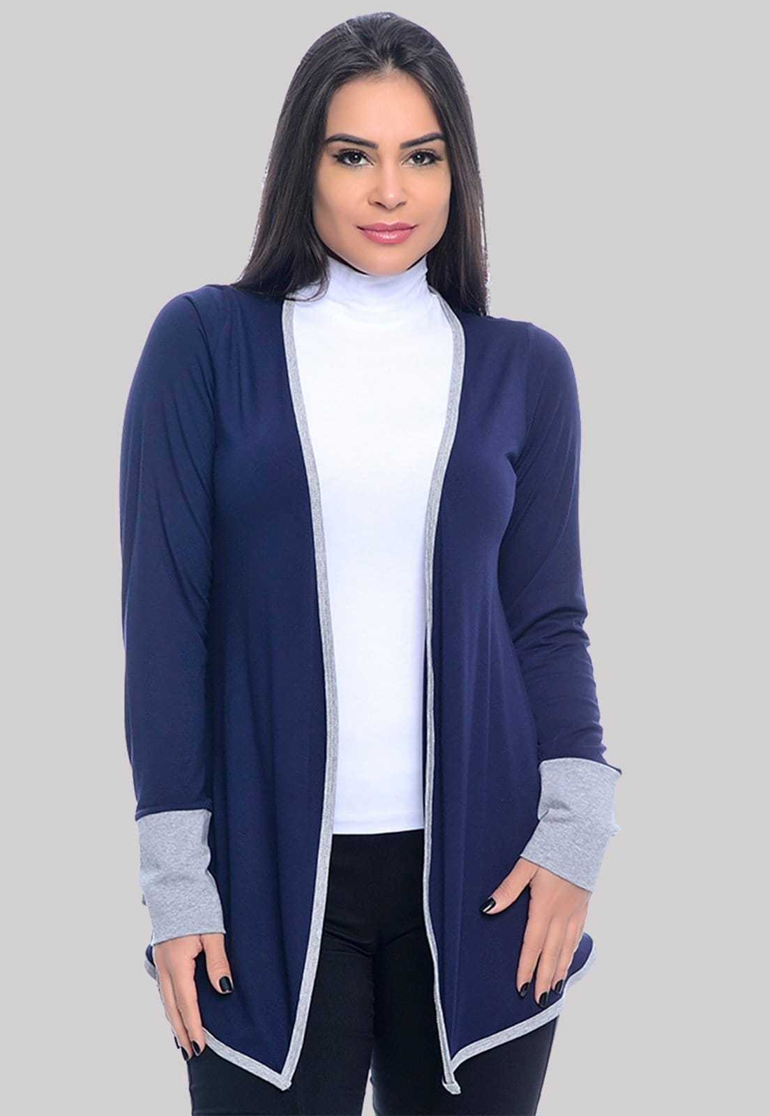 Cardigan Feminino M/L B’Bonnie Melinda Marinho