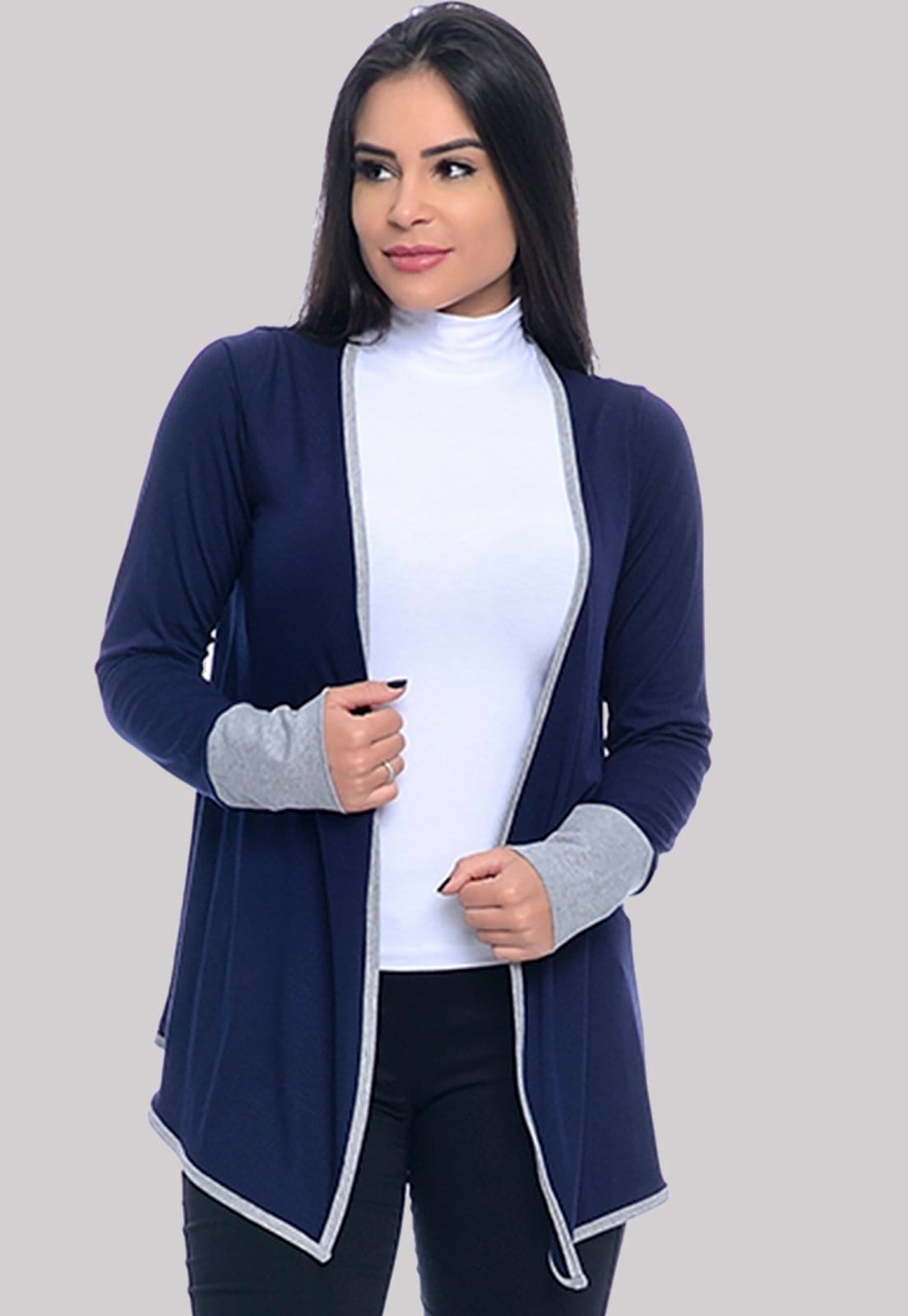 Cardigan Feminino M/L B’Bonnie Melinda Marinho - 2
