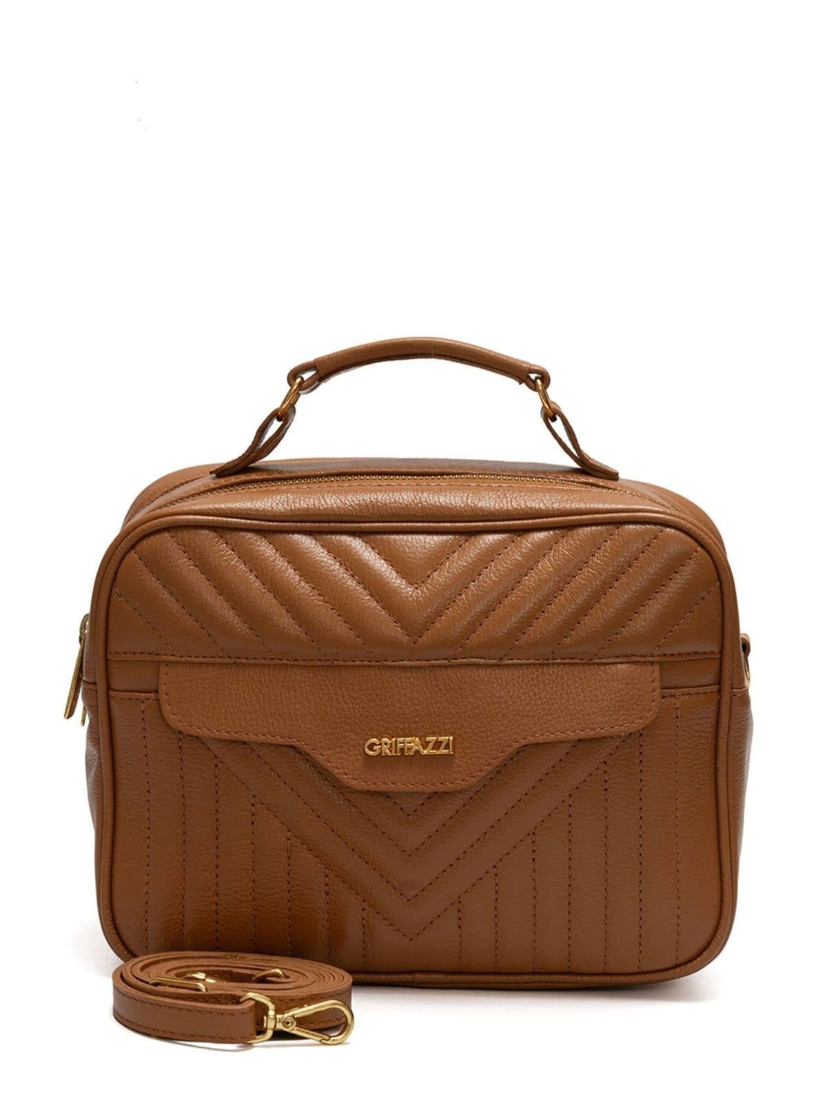 Bolsa Tiracolo Griffazzi Couro