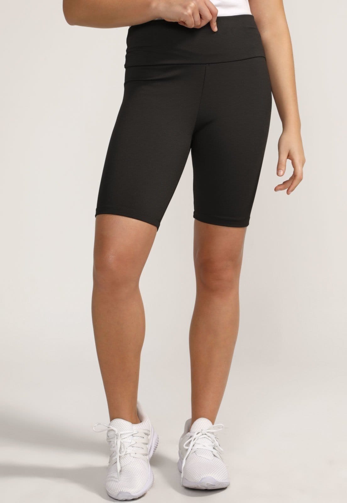 Vista principal Bermuda Esportiva D Bell Outlet Fashion Cós Alto Fitness D BELL OUTLET FASHION preto