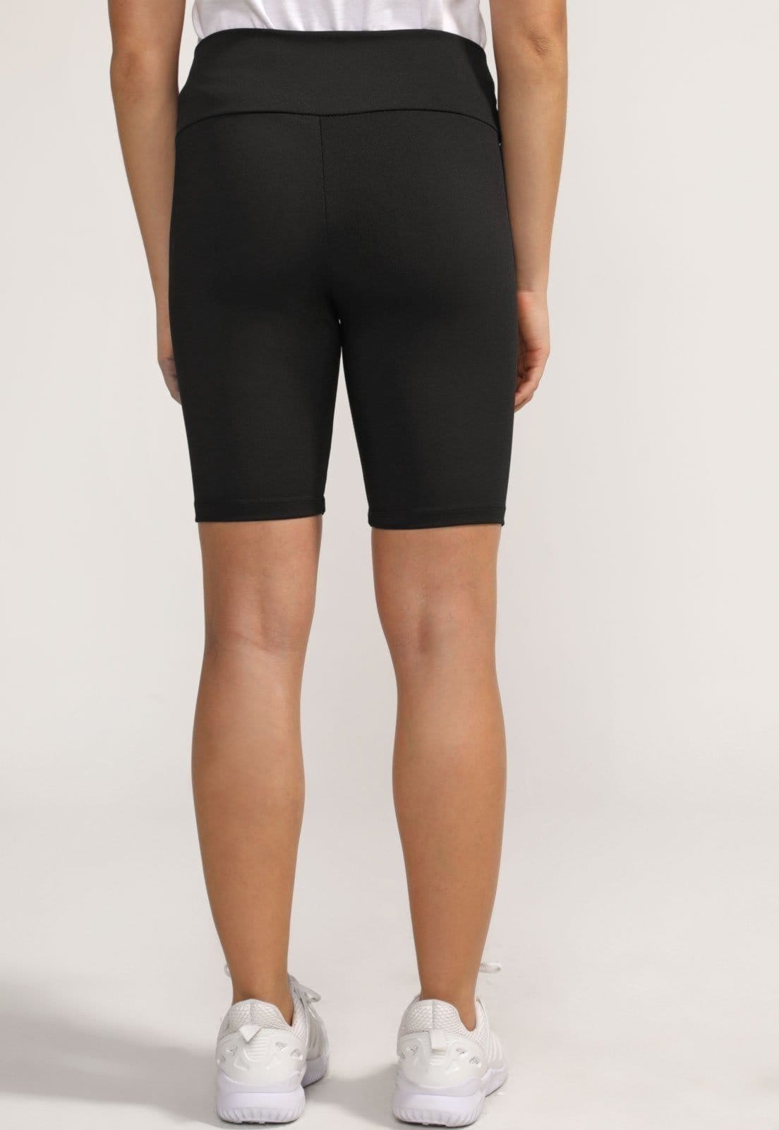 Vista 2 Bermuda Esportiva D Bell Outlet Fashion Cós Alto Fitness D BELL OUTLET FASHION preto