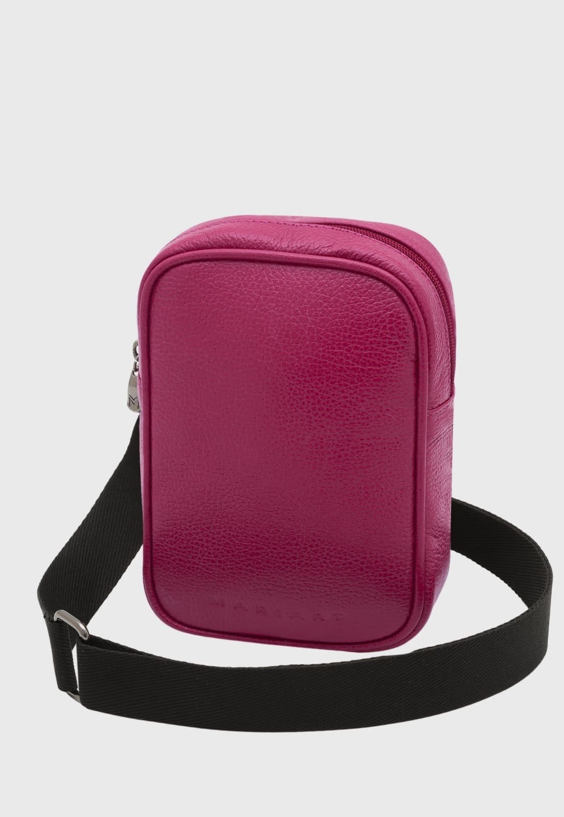 Bolsa Crossbody de Couro Mariart Lolla Magenta