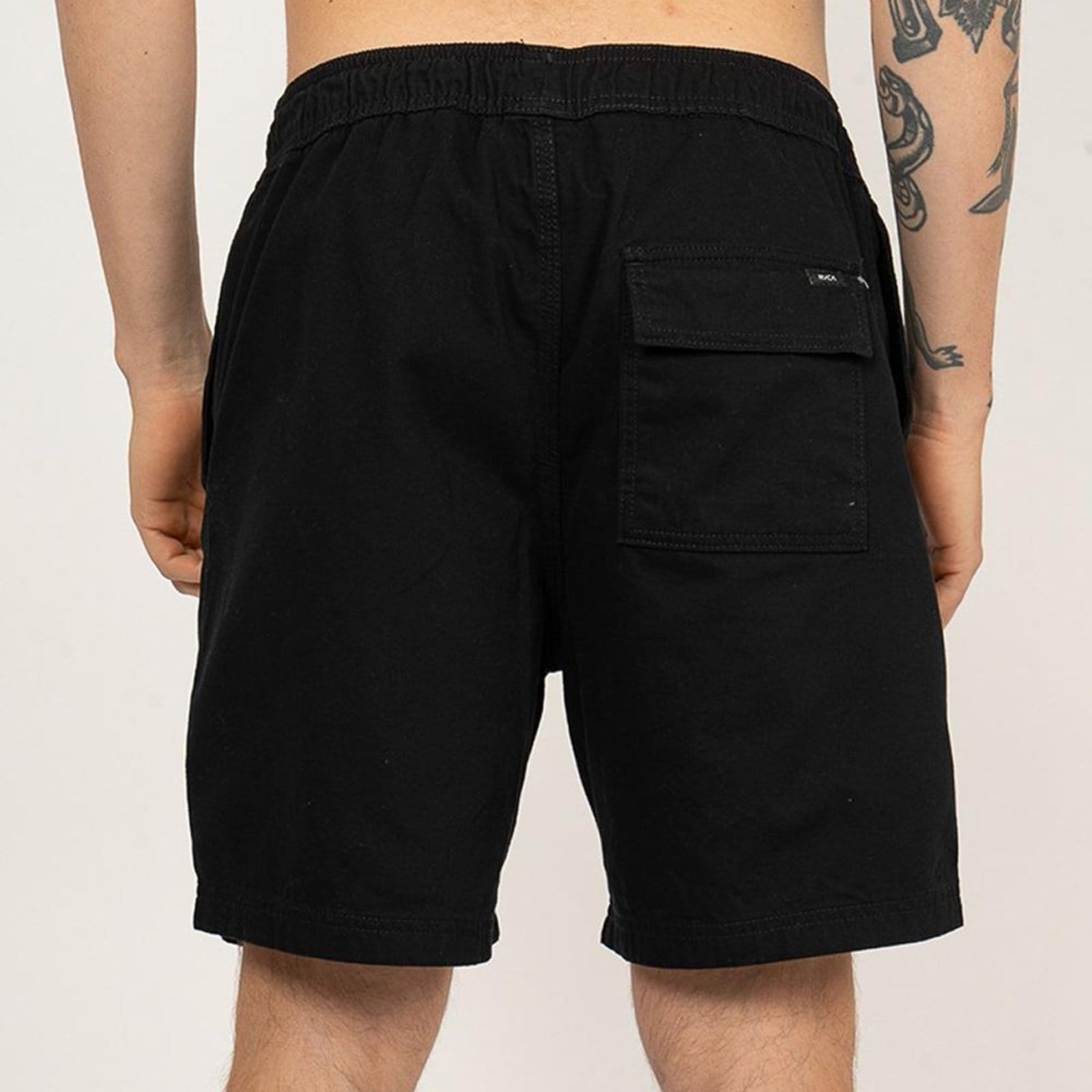 Vista 2 Bermuda RVCA Escape Elastic SM26 Masculina RVCA preto