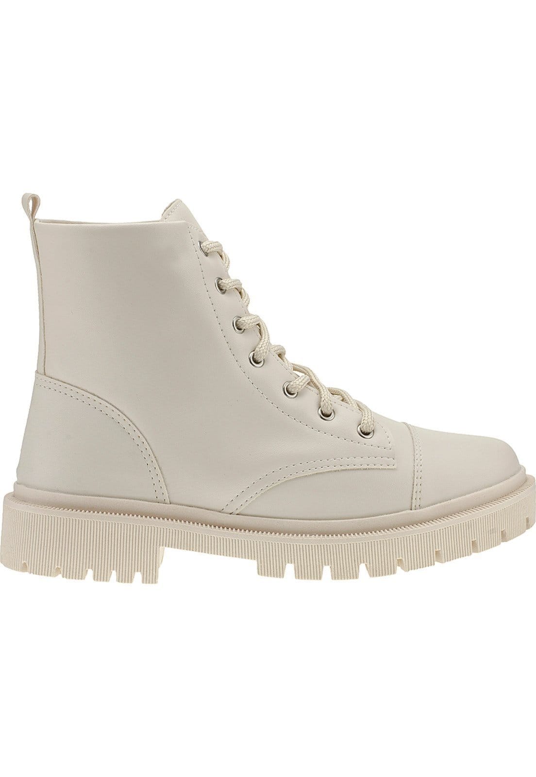 Bota Lóris Shoes Coturno Feminino Sola Tratorada Confortável Moda Militar Cano Curto Plataforma 5001 - 2