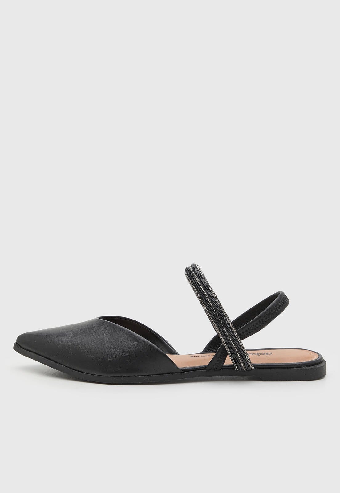 Sapatilha Feminina Dakota Ponta Fina Preta