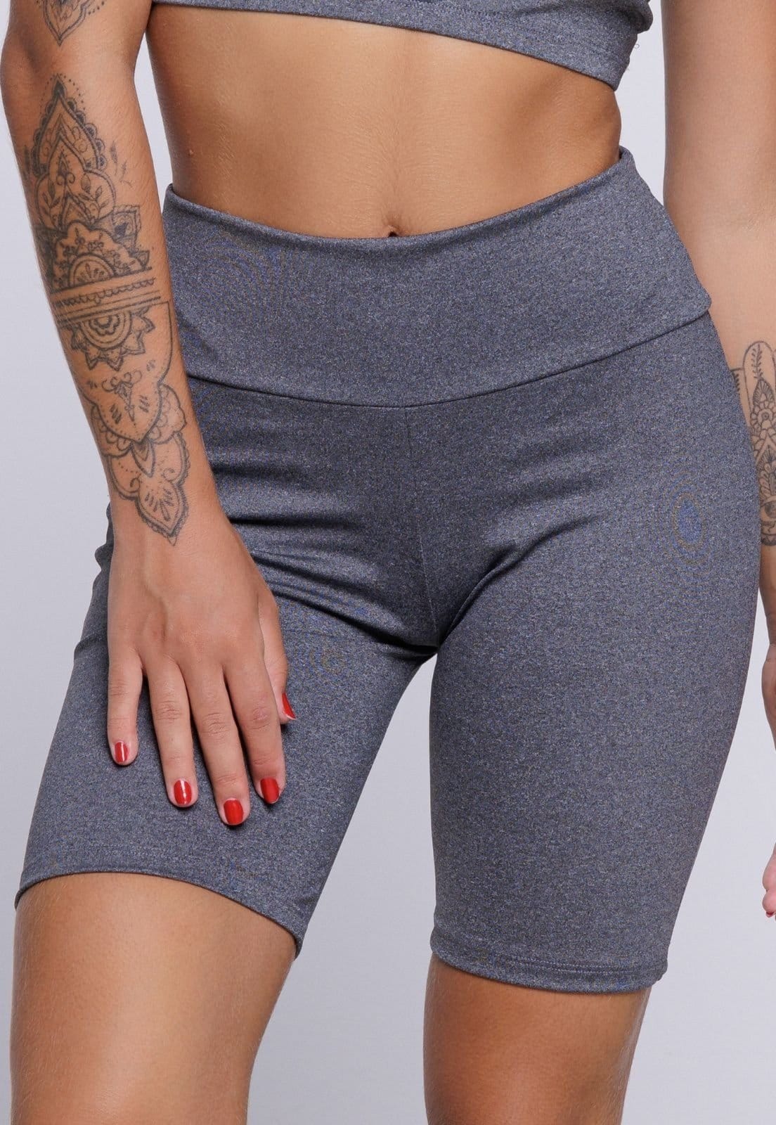 Bermudinha Vekyo Legging Fitness Vermelho
