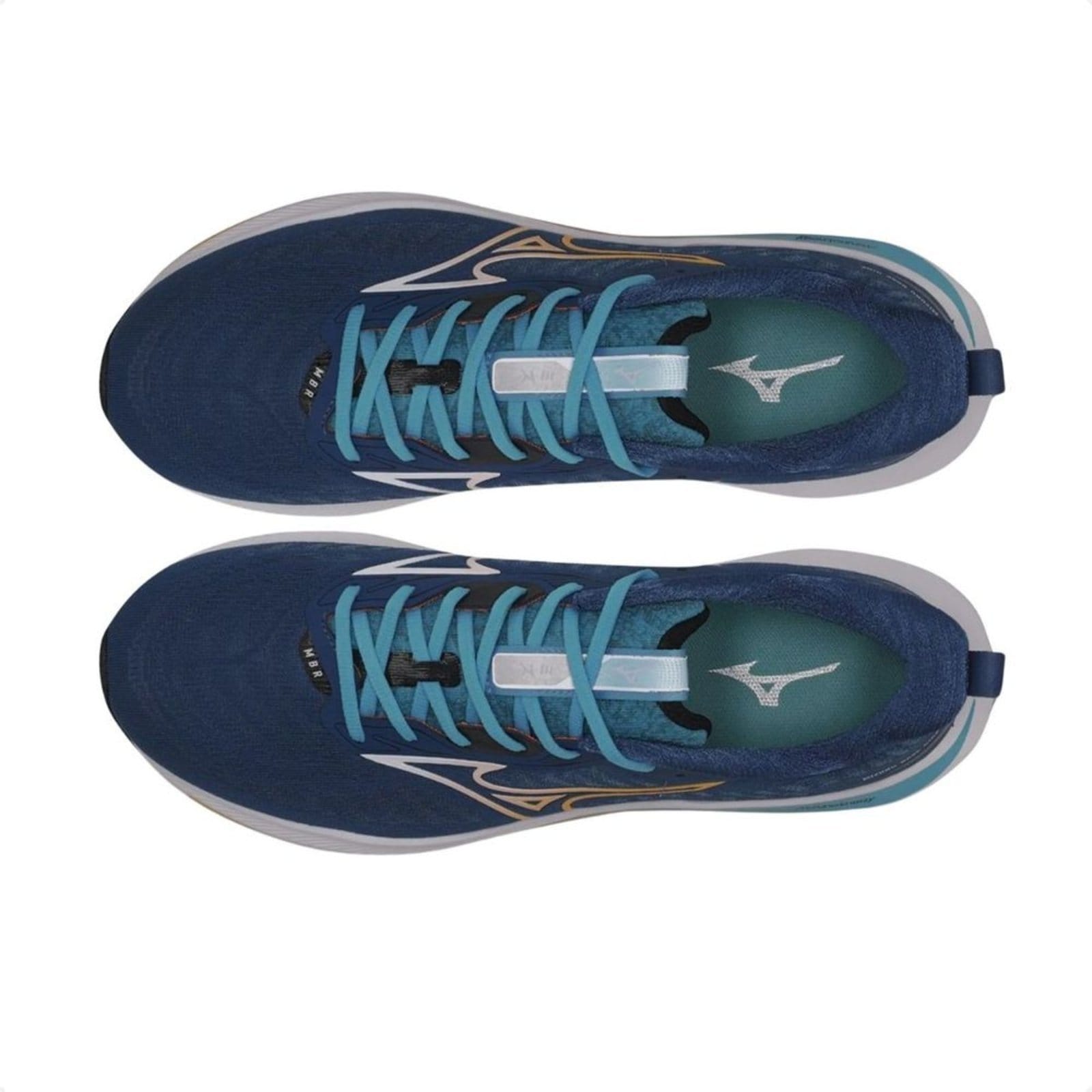 Vista 2 Tênis Corrida Masculino Mizuno Base Ride Mizuno azul