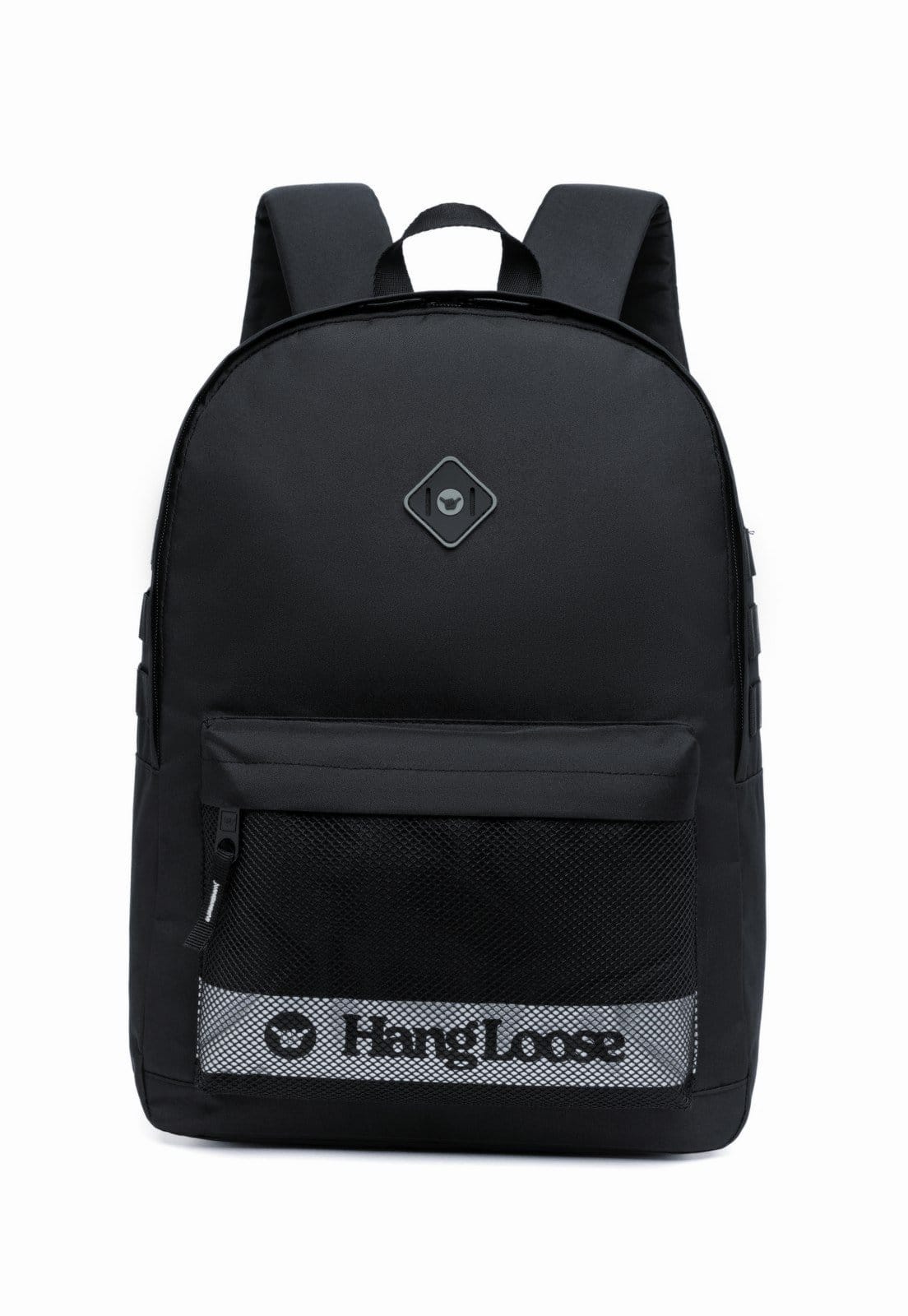 Bolsa Mochila Escolar Masculina Hang Loose Reforçada Casual Espaçosa