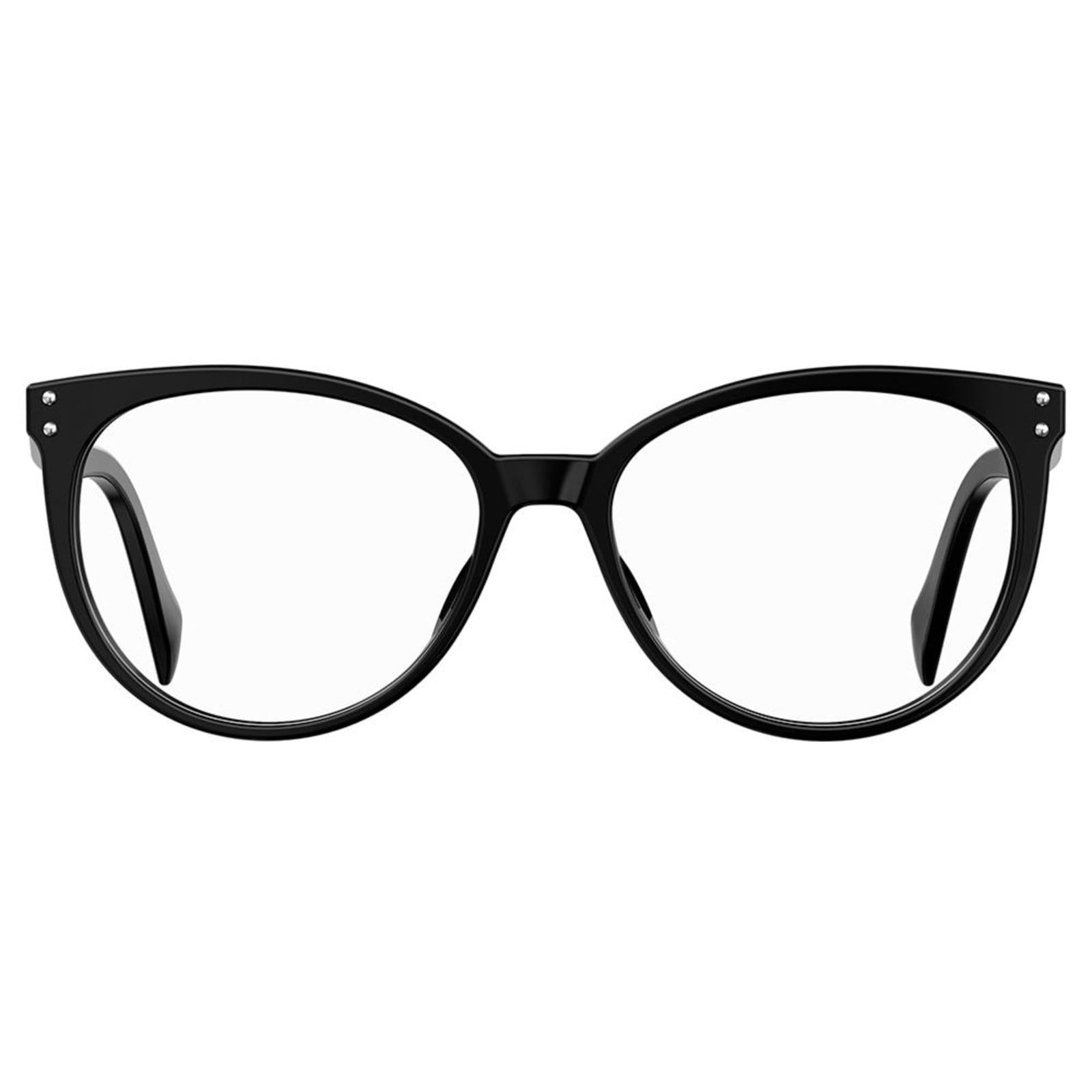 Vista 2 Armação de Óculos Moschino MOS535 807 - Preto 53 Moschino incolor