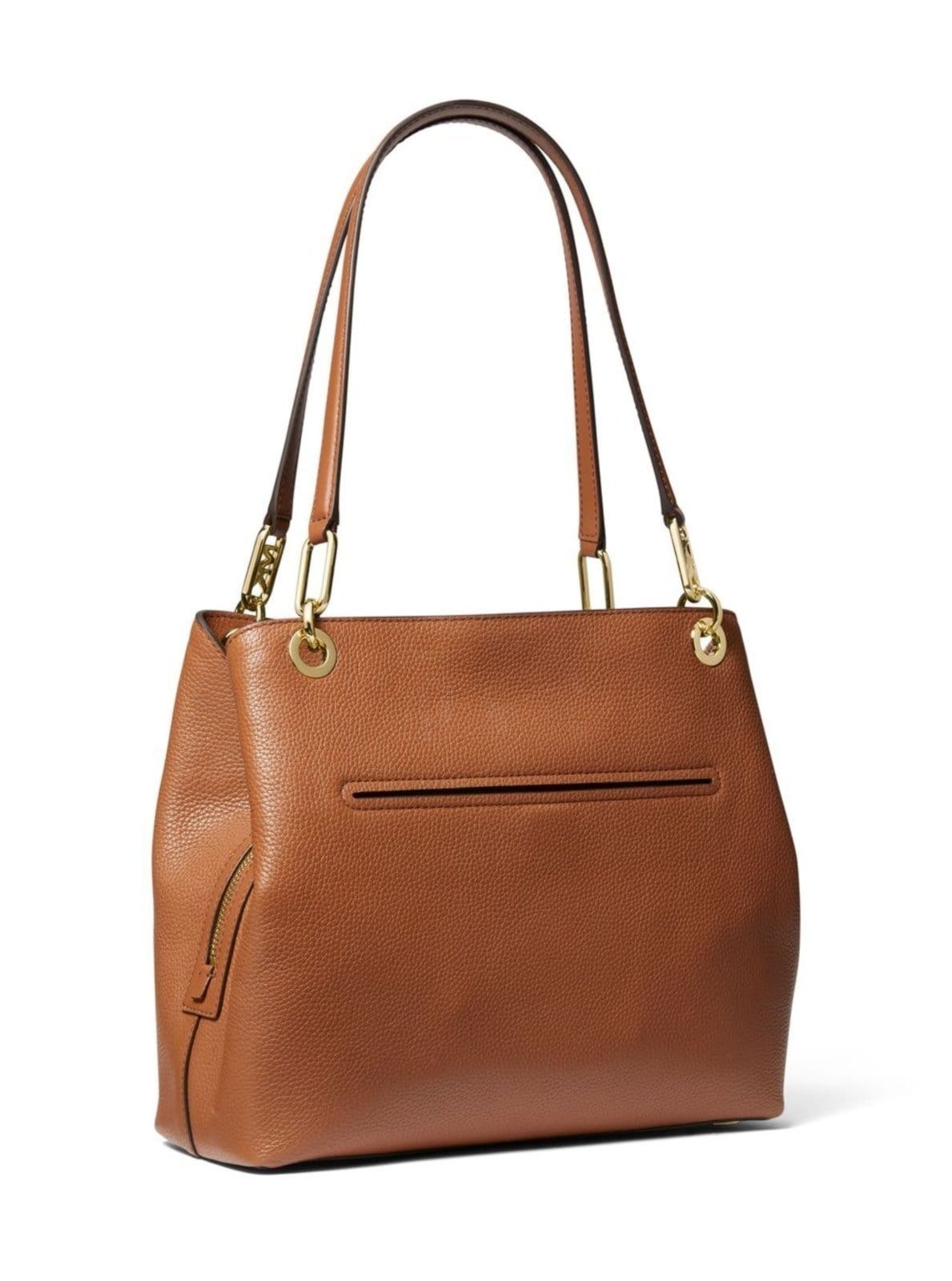 Vista 2 Bolsa Tote Kensington Grande De Couro 30F3G8KT7L230 Michael Kors caramelo