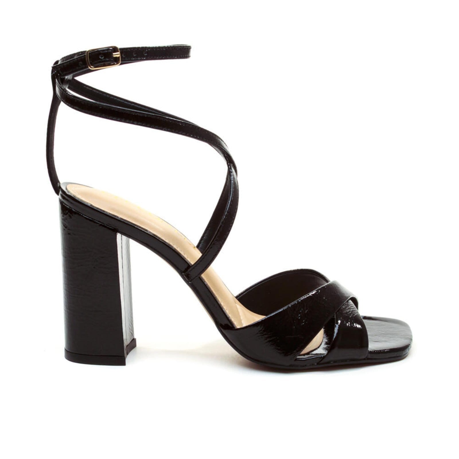 Sandália Couro Salto Alto Cecconello 2702001-3