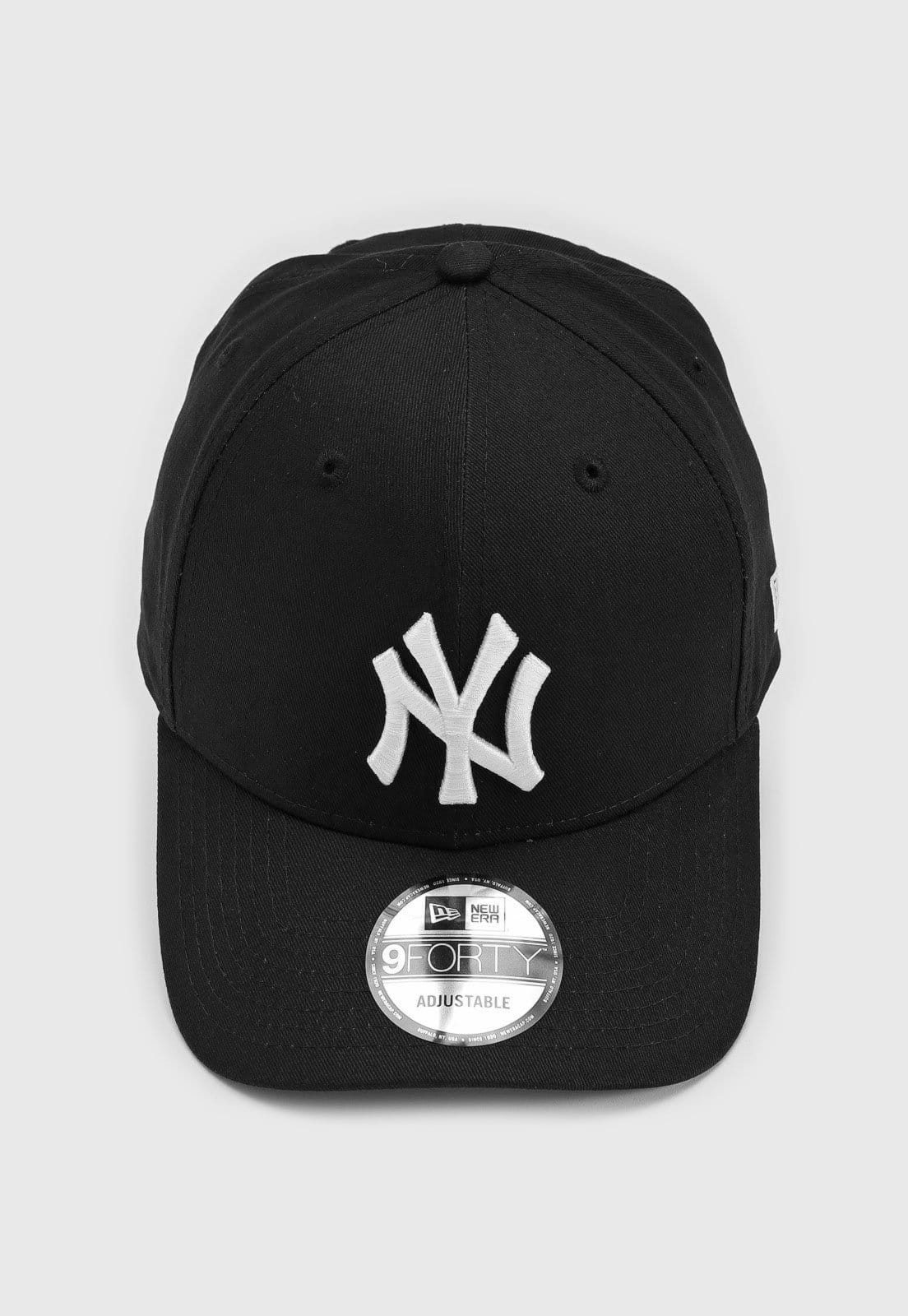 Vista 2 Boné Aberto New Era Snapback 940 SN New York Yankees MLB Aba Curva new era preto