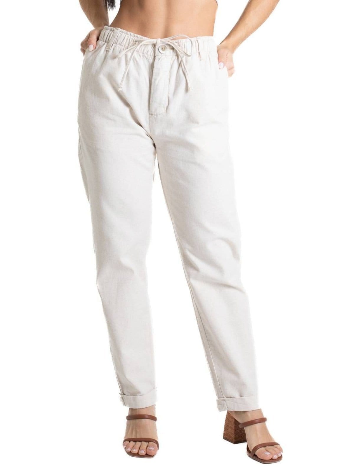 Calça Linho Sawary Mom - 280305